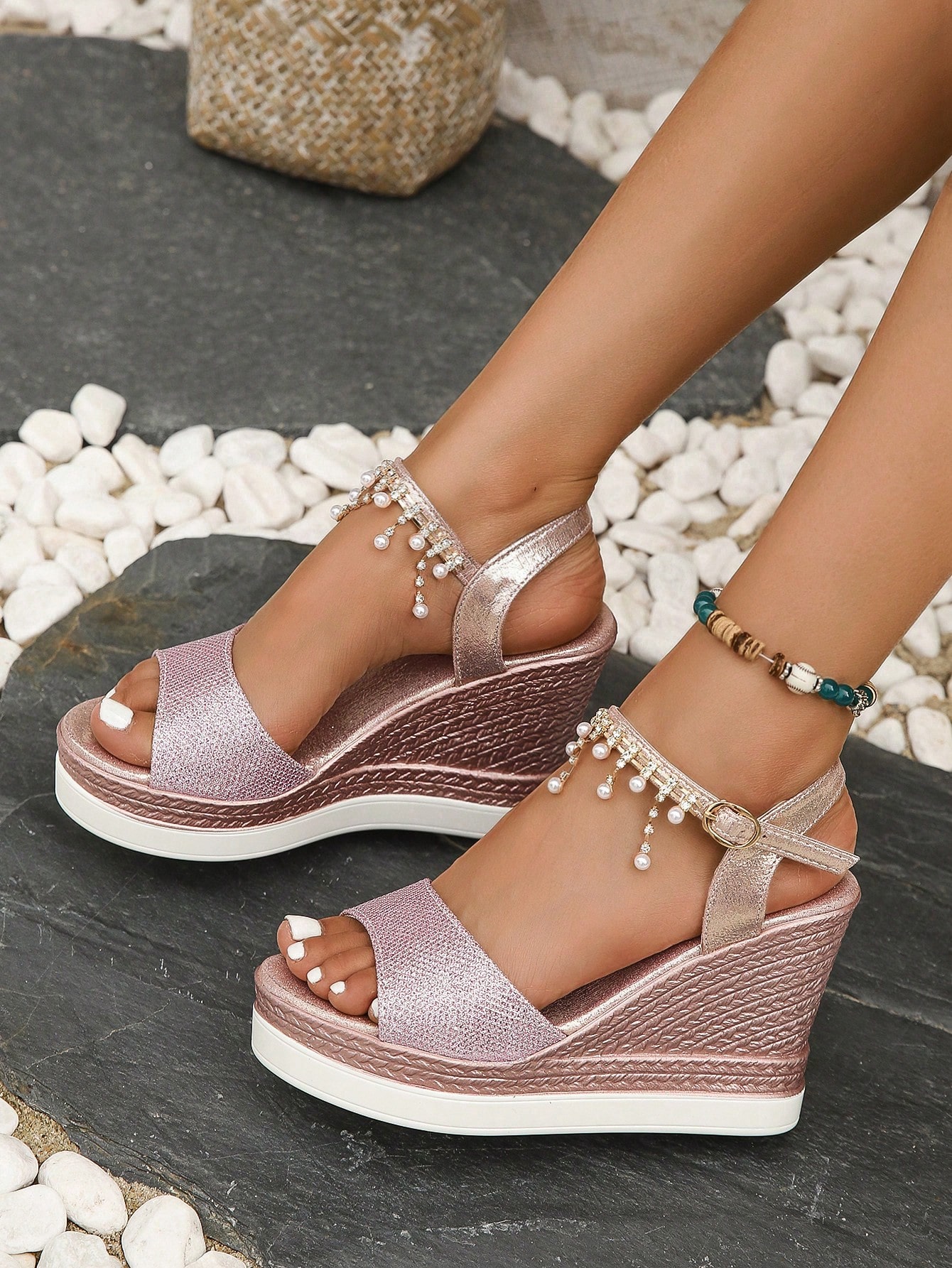 In Pink Women Platforms & Wedge Sandals