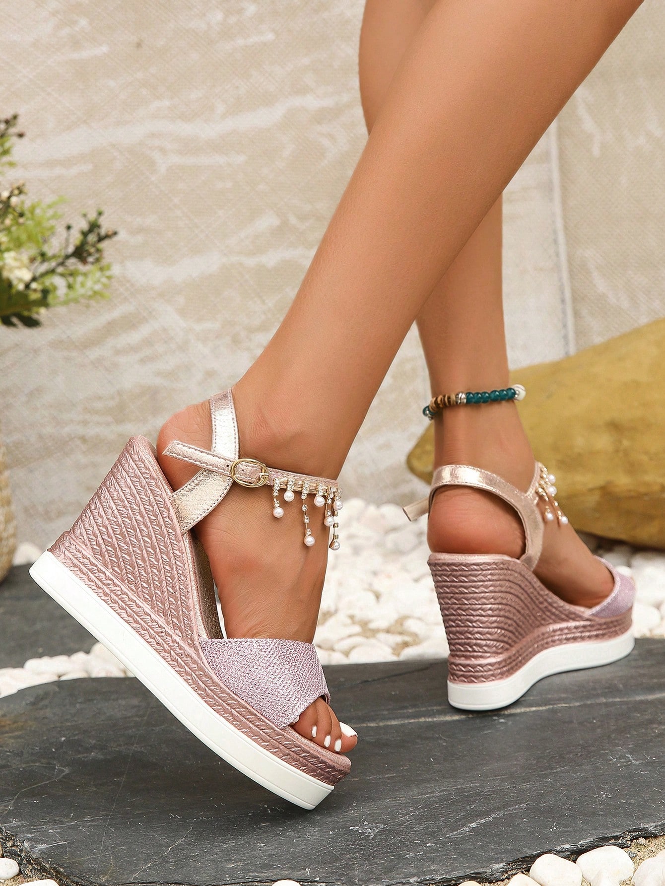 In Pink Women Platforms & Wedge Sandals