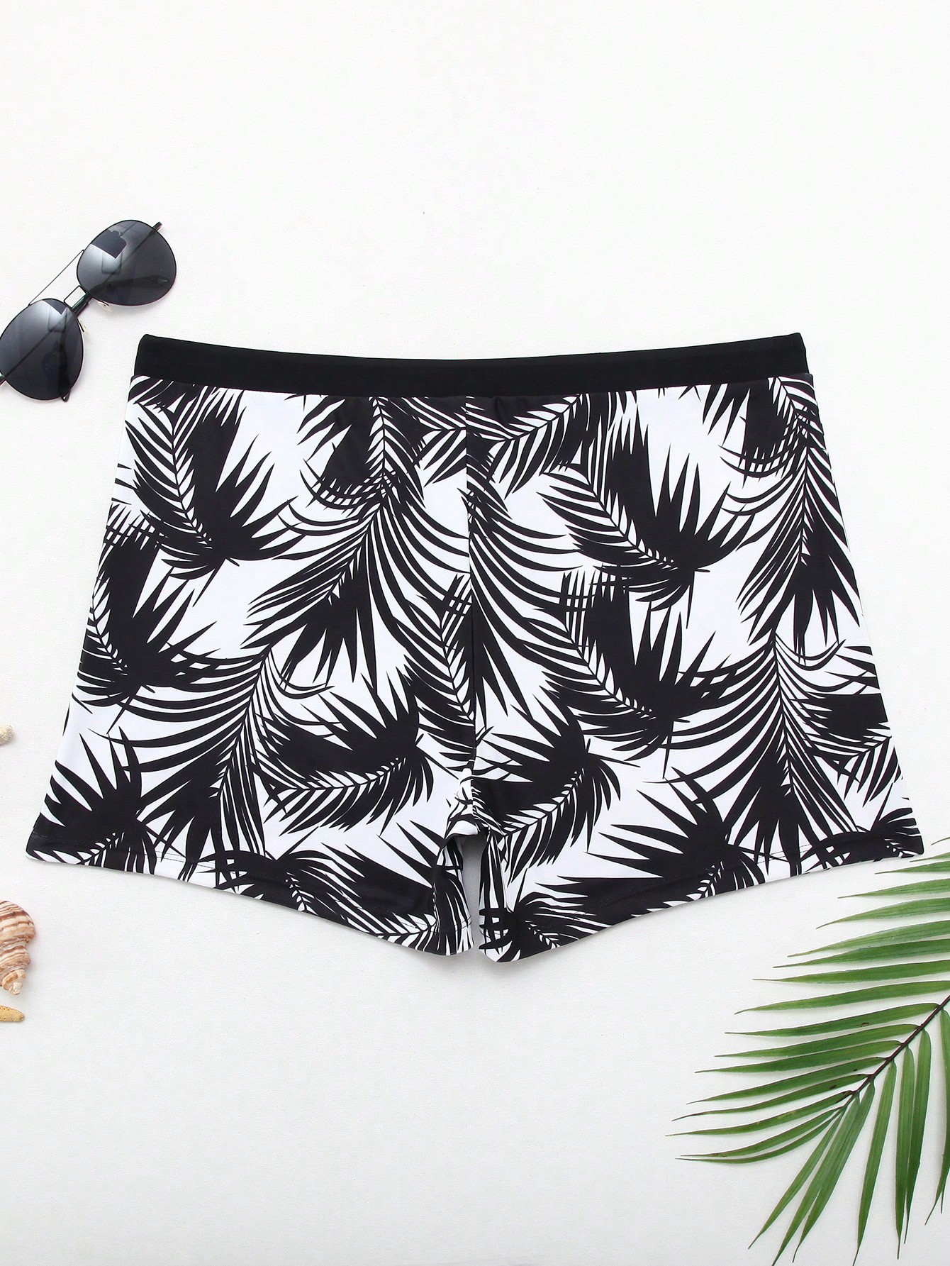 Men Plus Size Swim Shorts