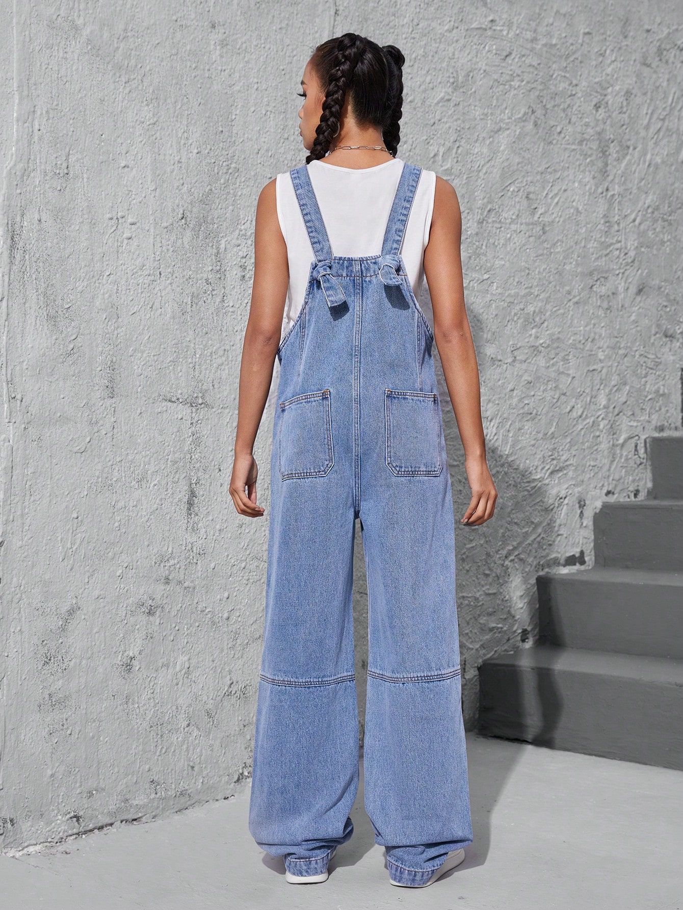 Teen Girls Denim Overalls & Jumpsuits