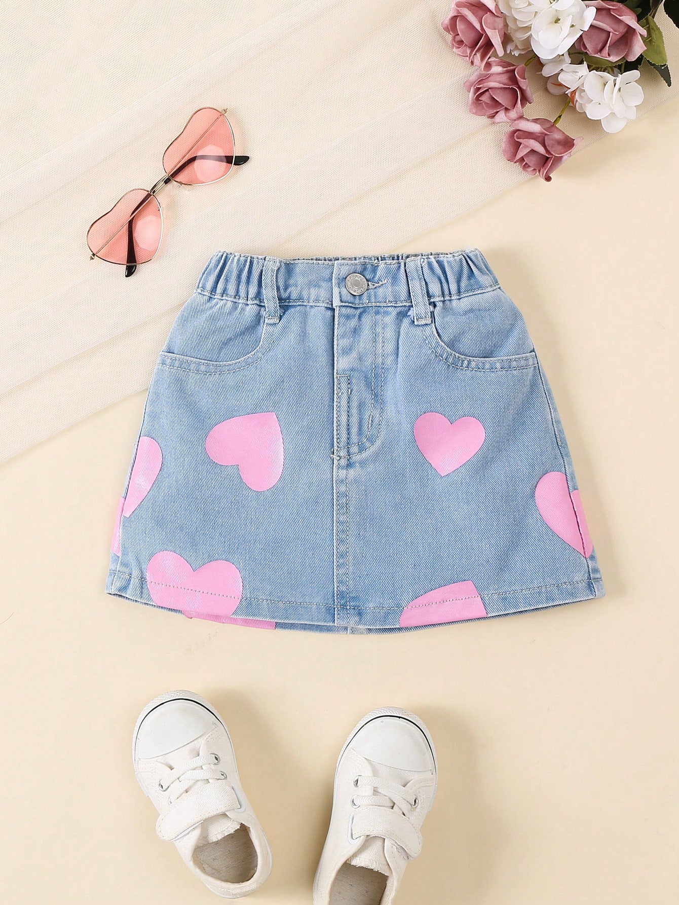 Young Girls Denim Skirts