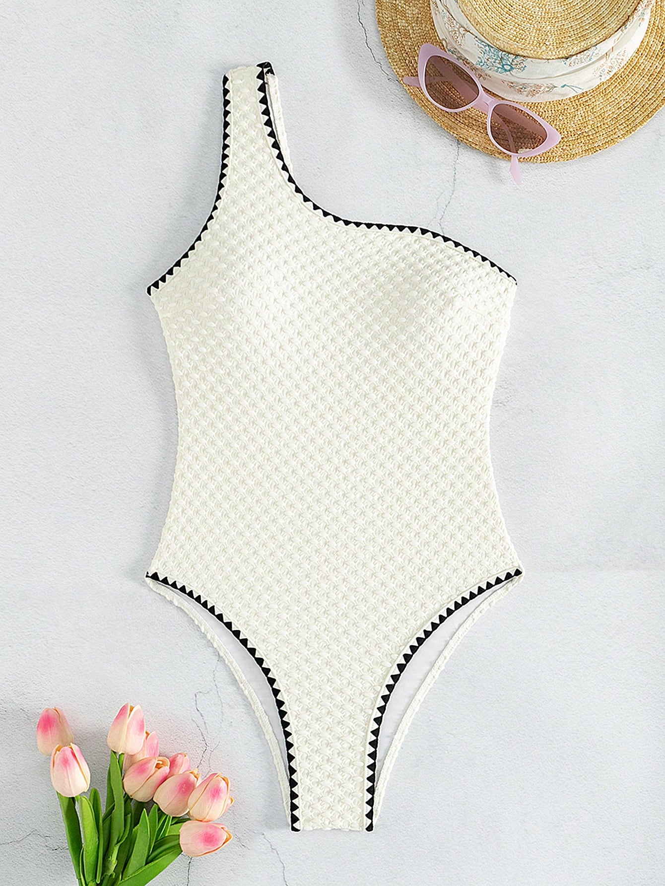 In Beige Women One-Pieces