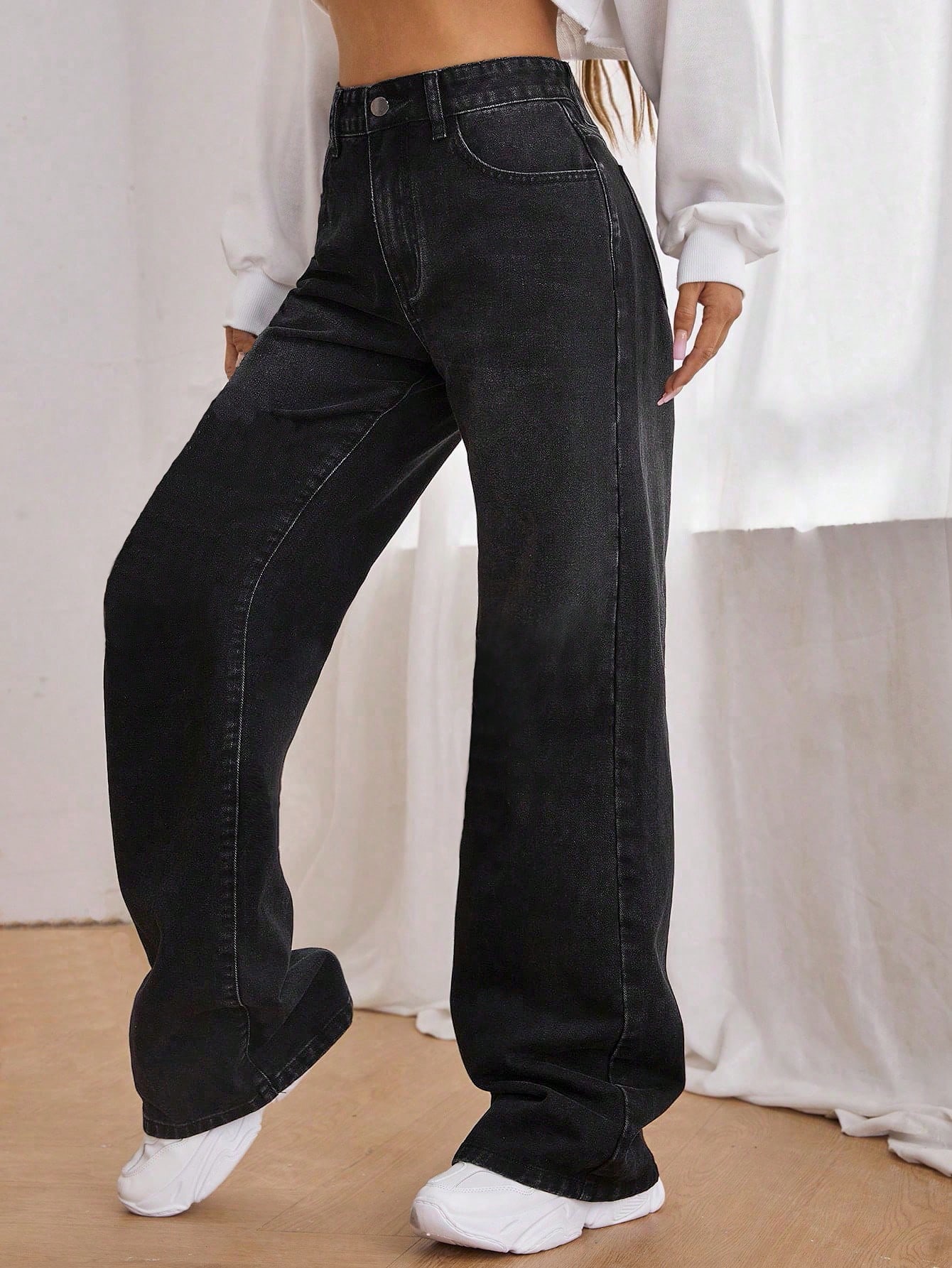 In Black Women Denim