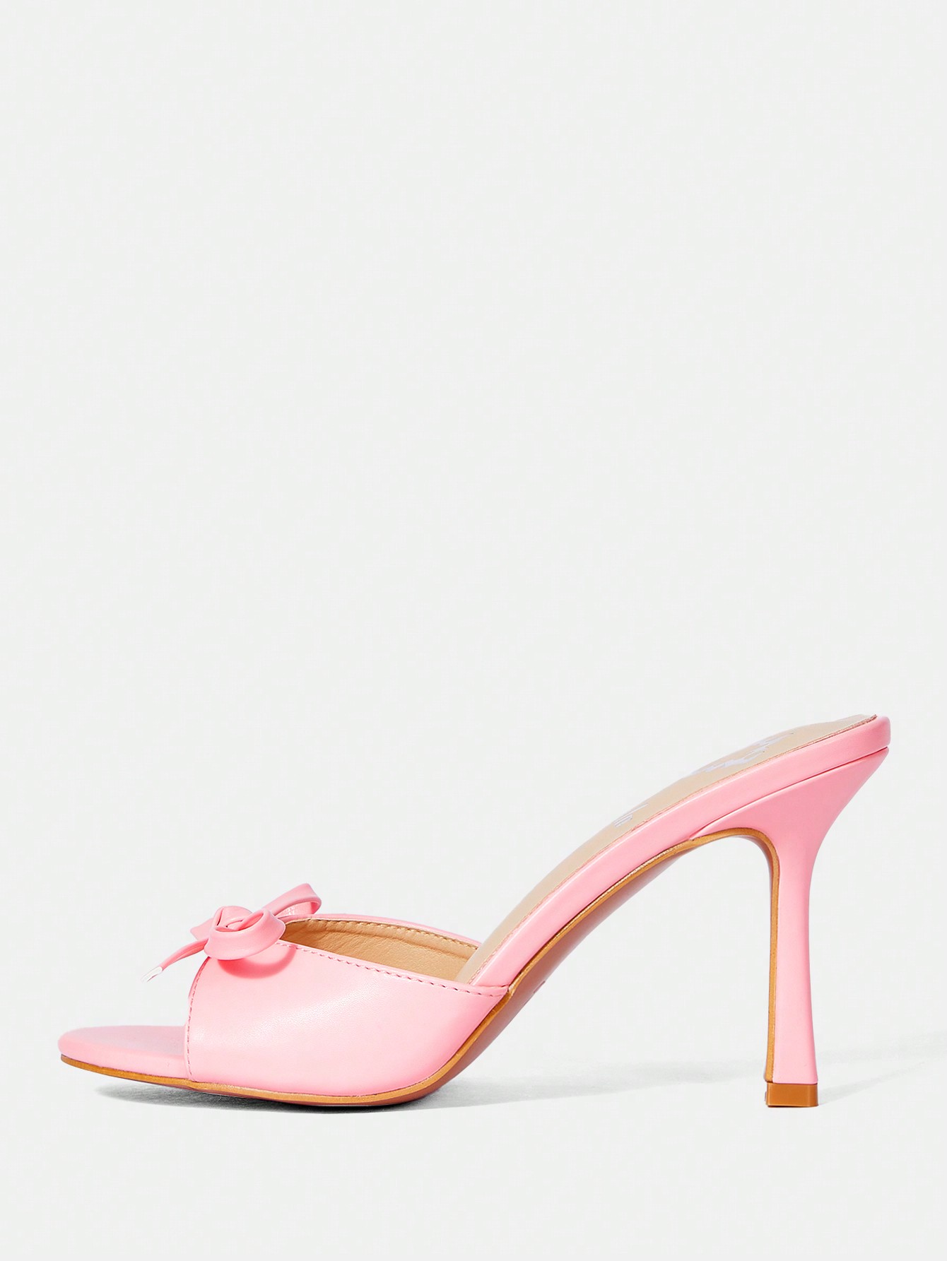 In Baby Pink Women Heeled Sandals