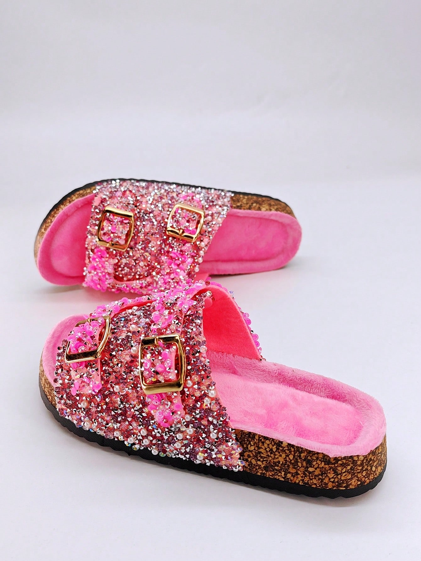 In Pink Women Flat Sandals