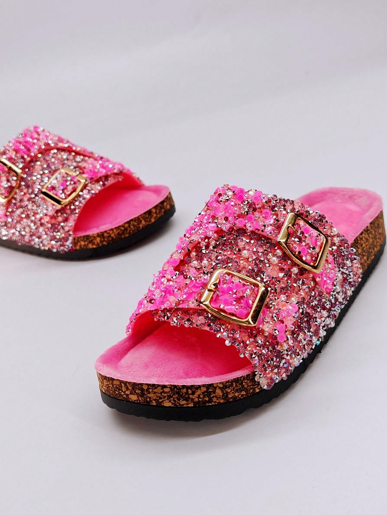 In Pink Women Flat Sandals