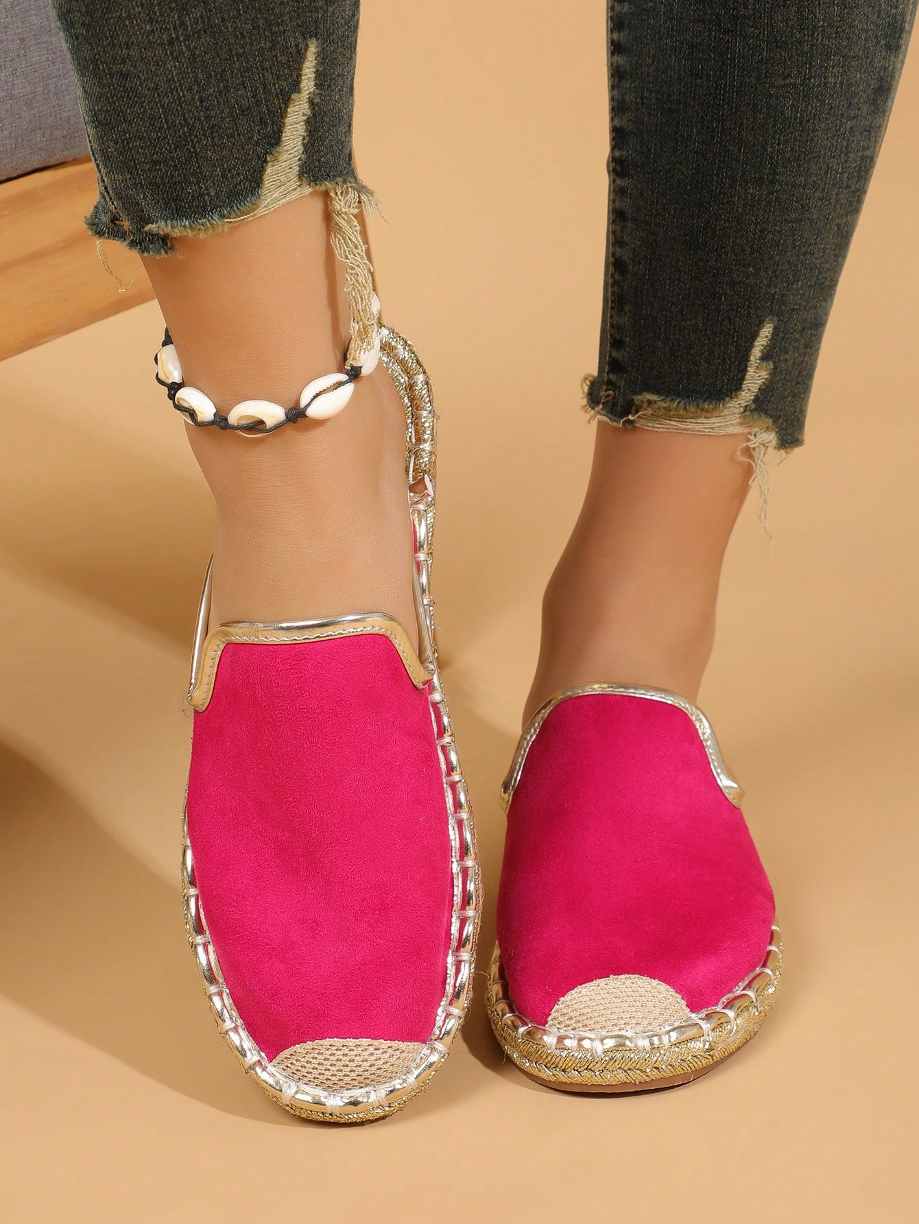 In Pink Women Flats