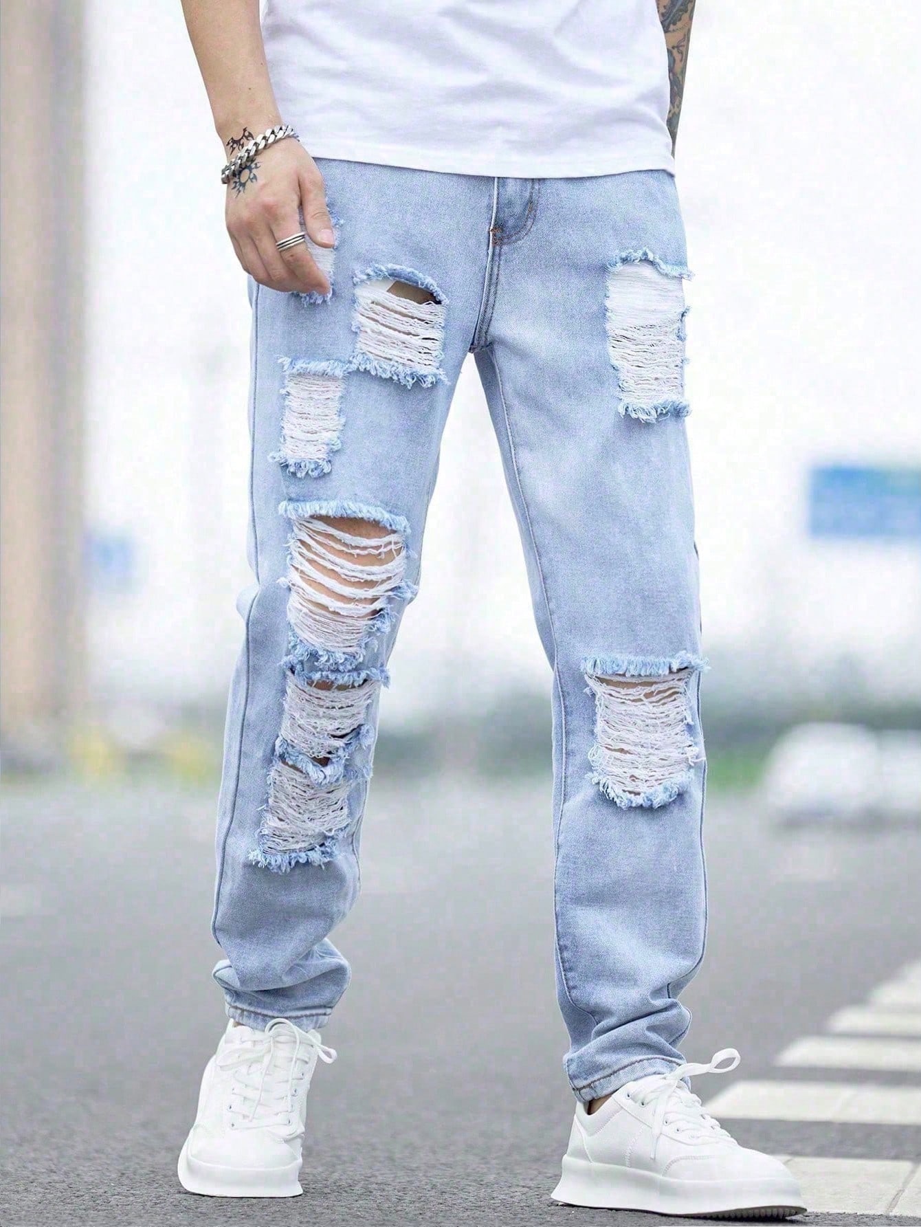 Men Plus Size Denim