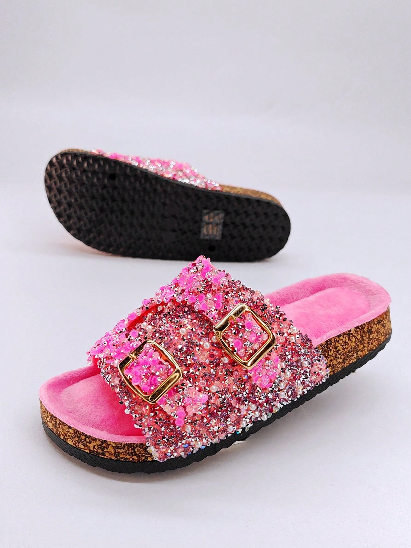 In Pink Women Flat Sandals