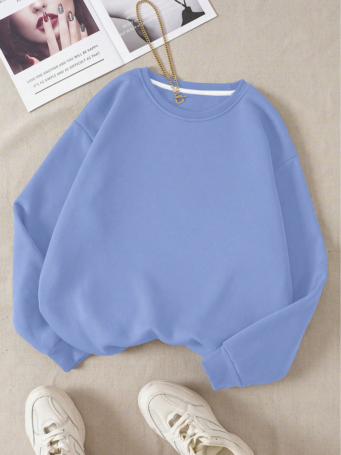 In Blue Women Sweatshirts