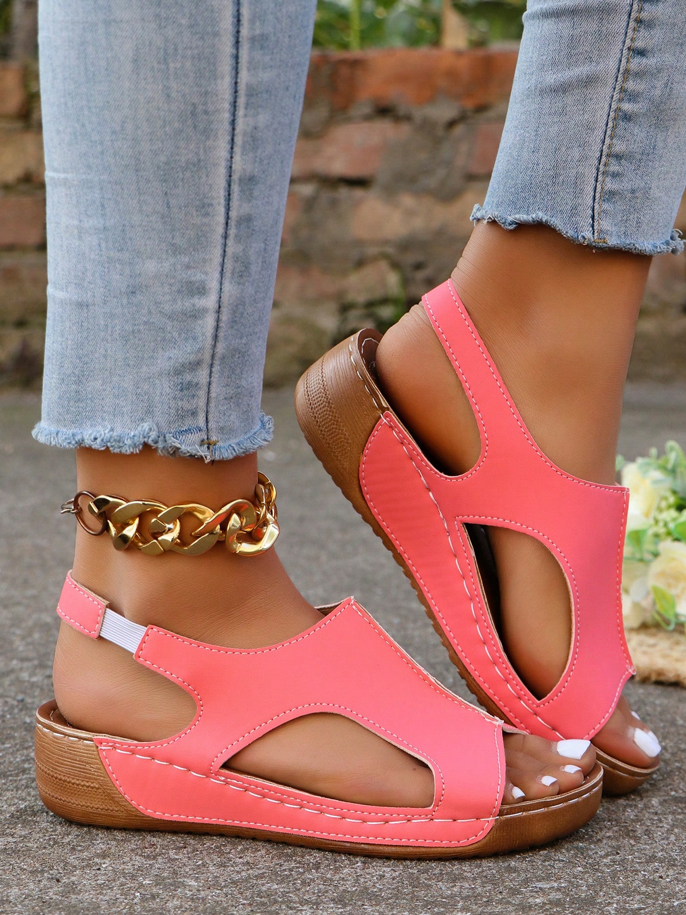 In Pink Women Platforms & Wedge Sandals