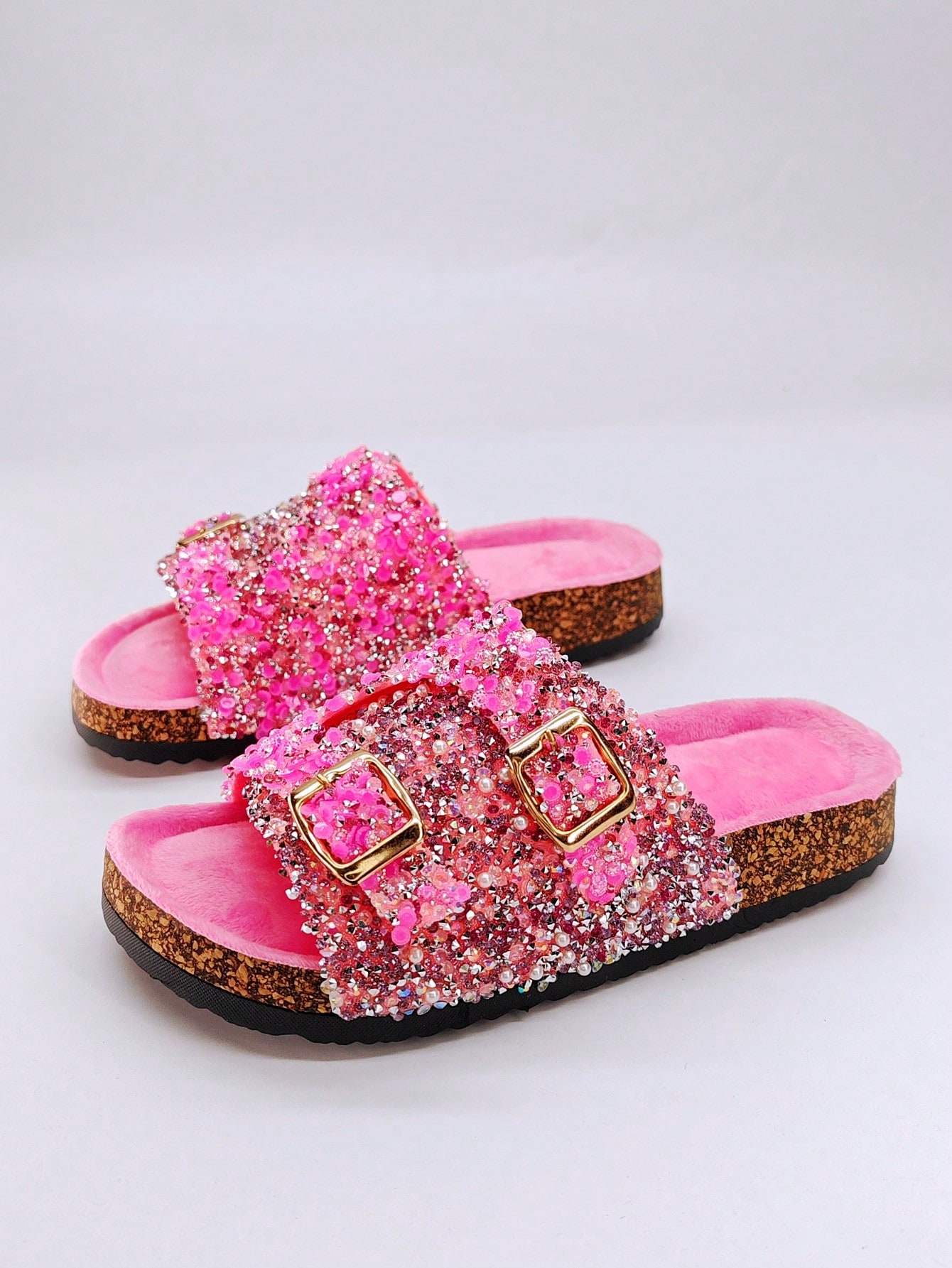 In Pink Women Flat Sandals