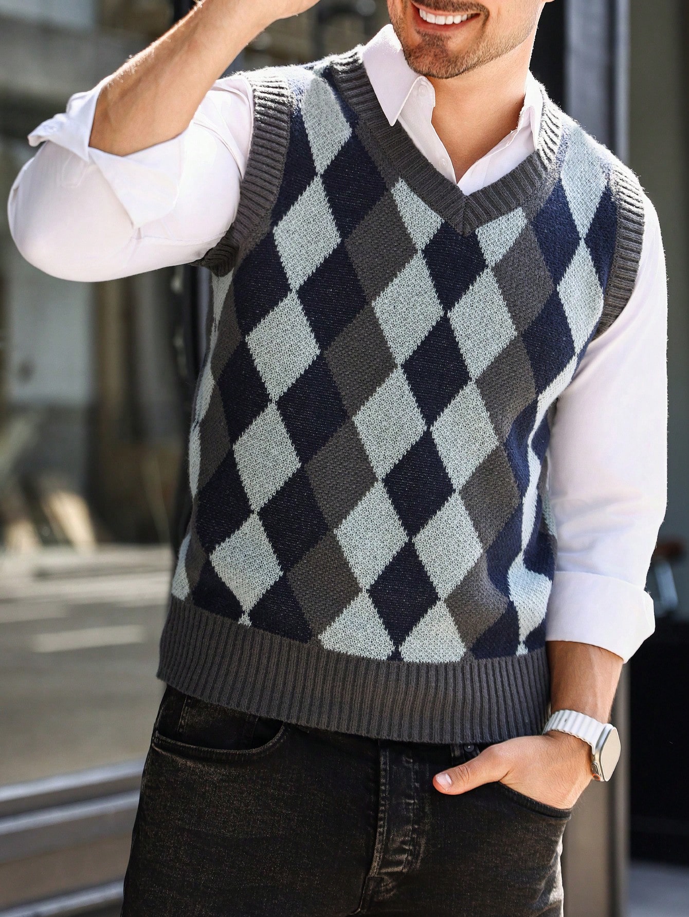 Men Sweater Vests