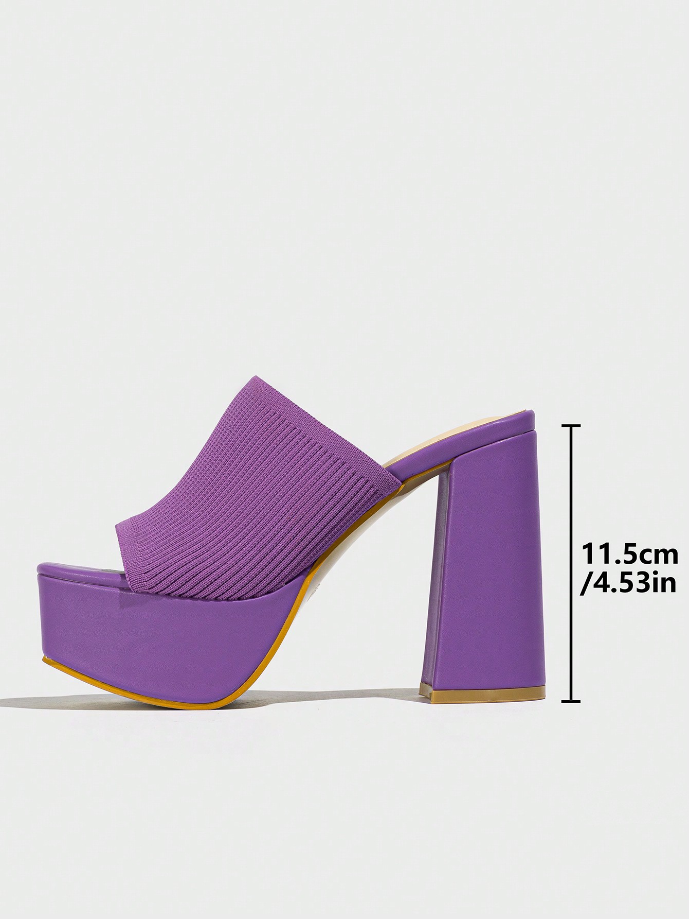 In Purple Women Heeled Sandals