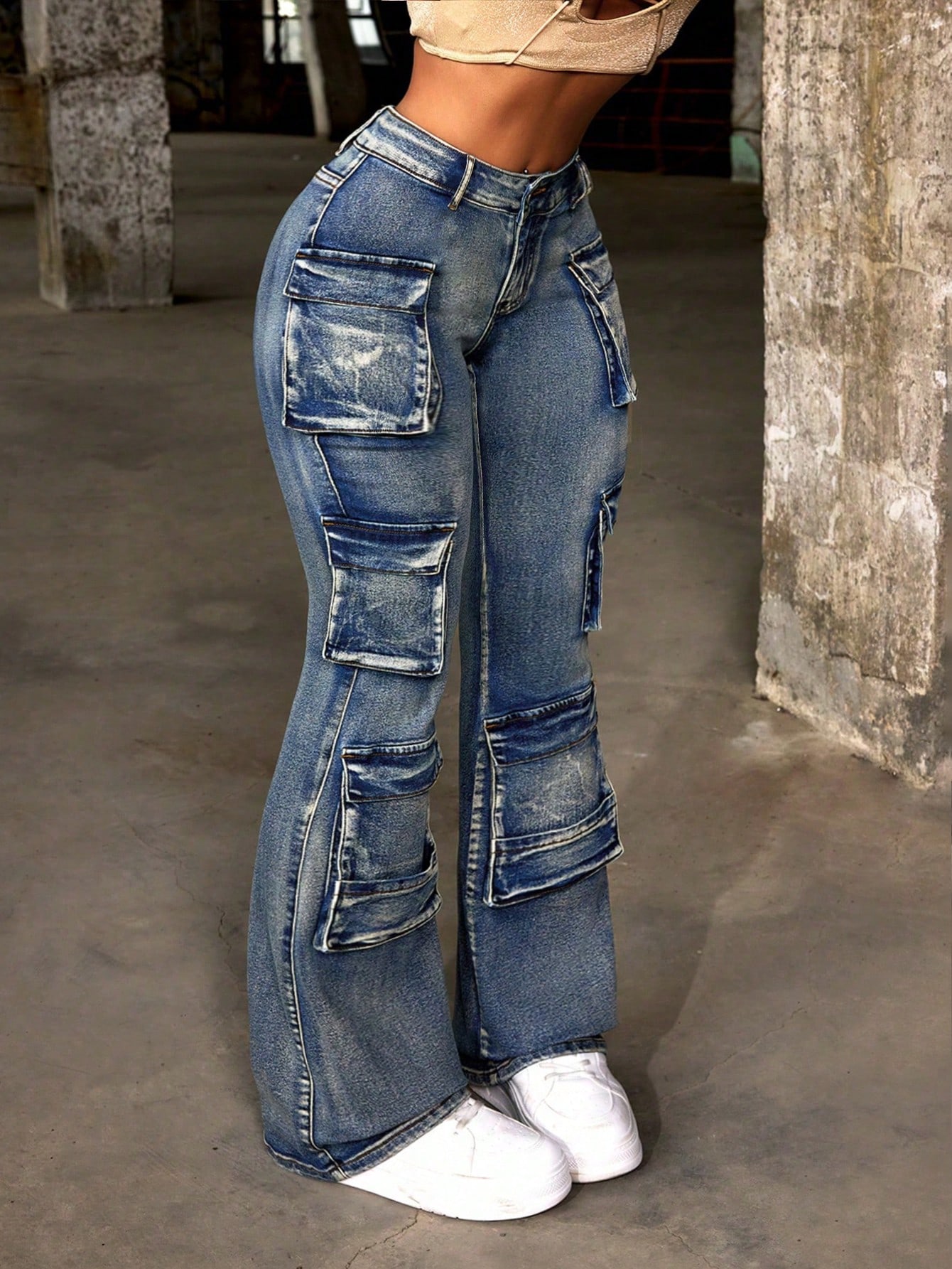 Flare Leg Jeans