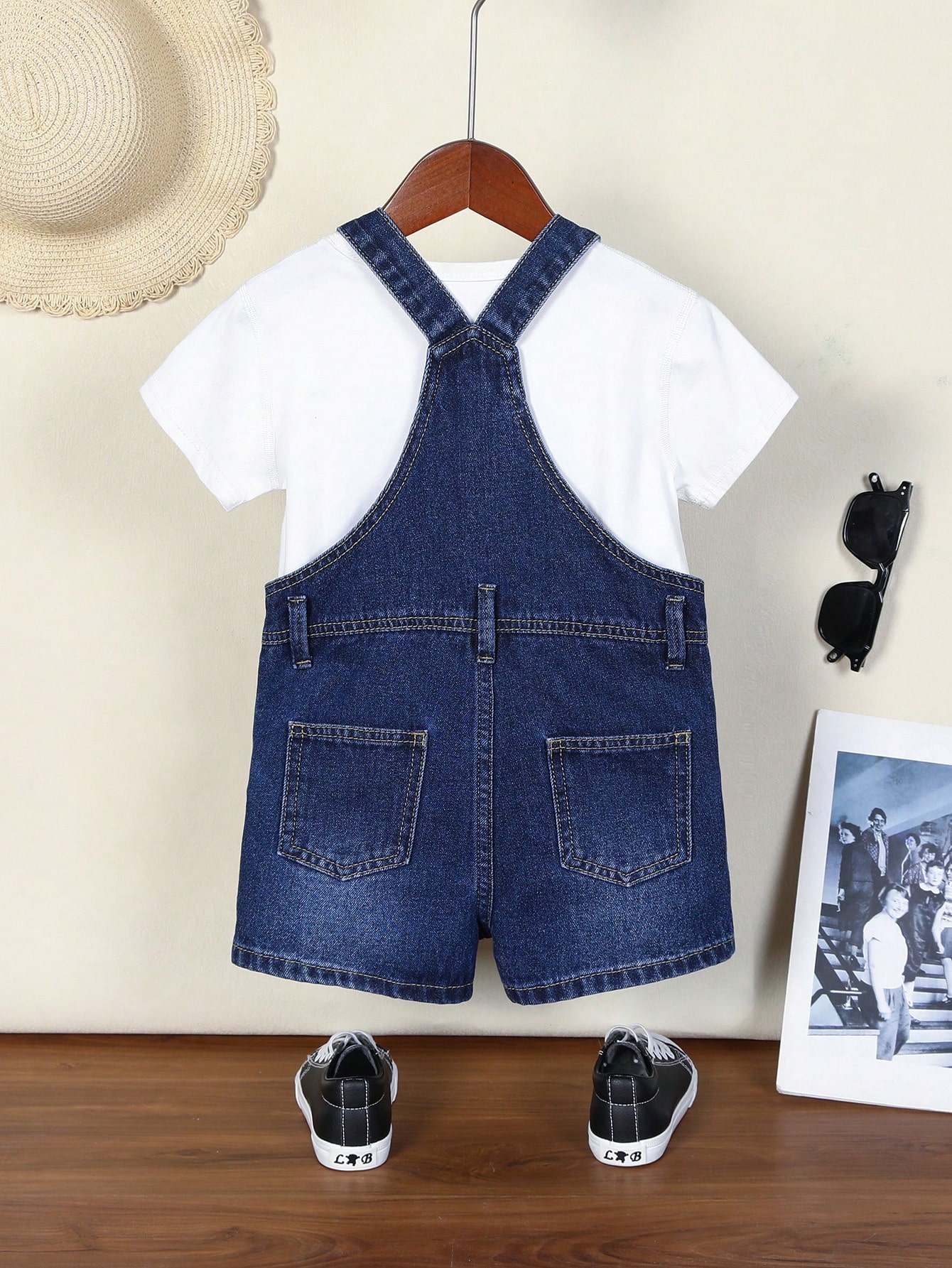 Young Girls Denim Overalls & Jumpsuits