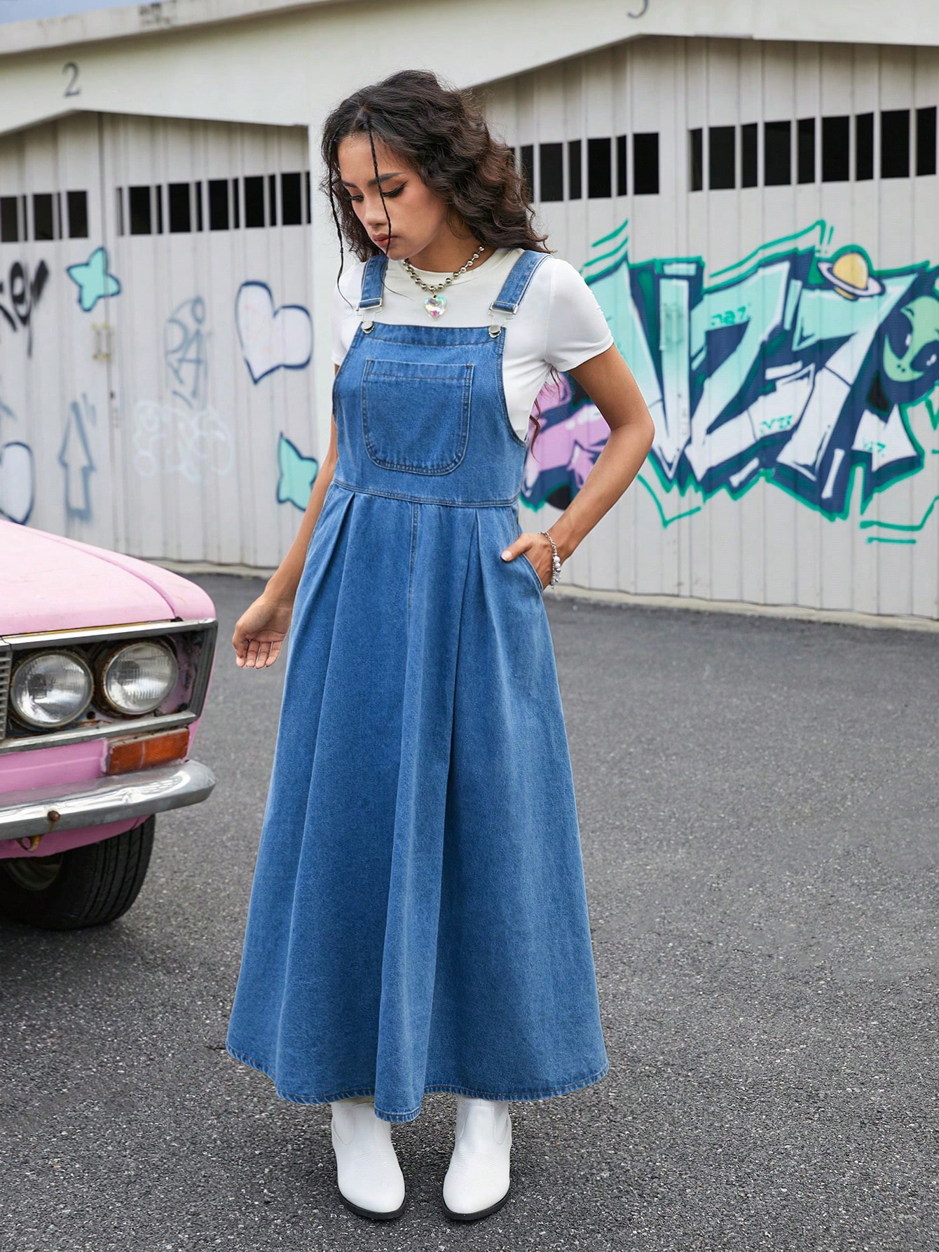 Teen Girls Denim Dresses