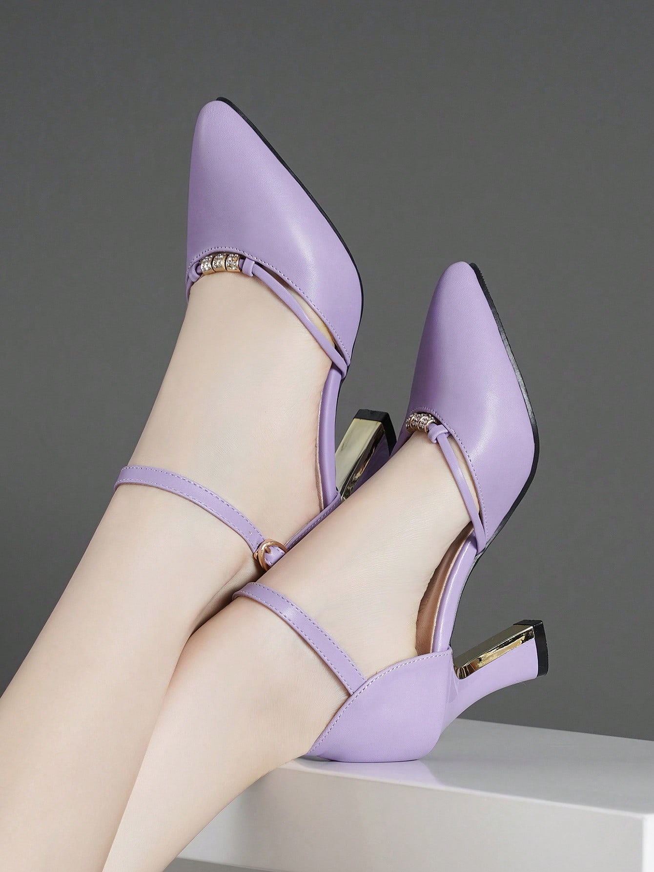 In Lilac Purple Women Shoes