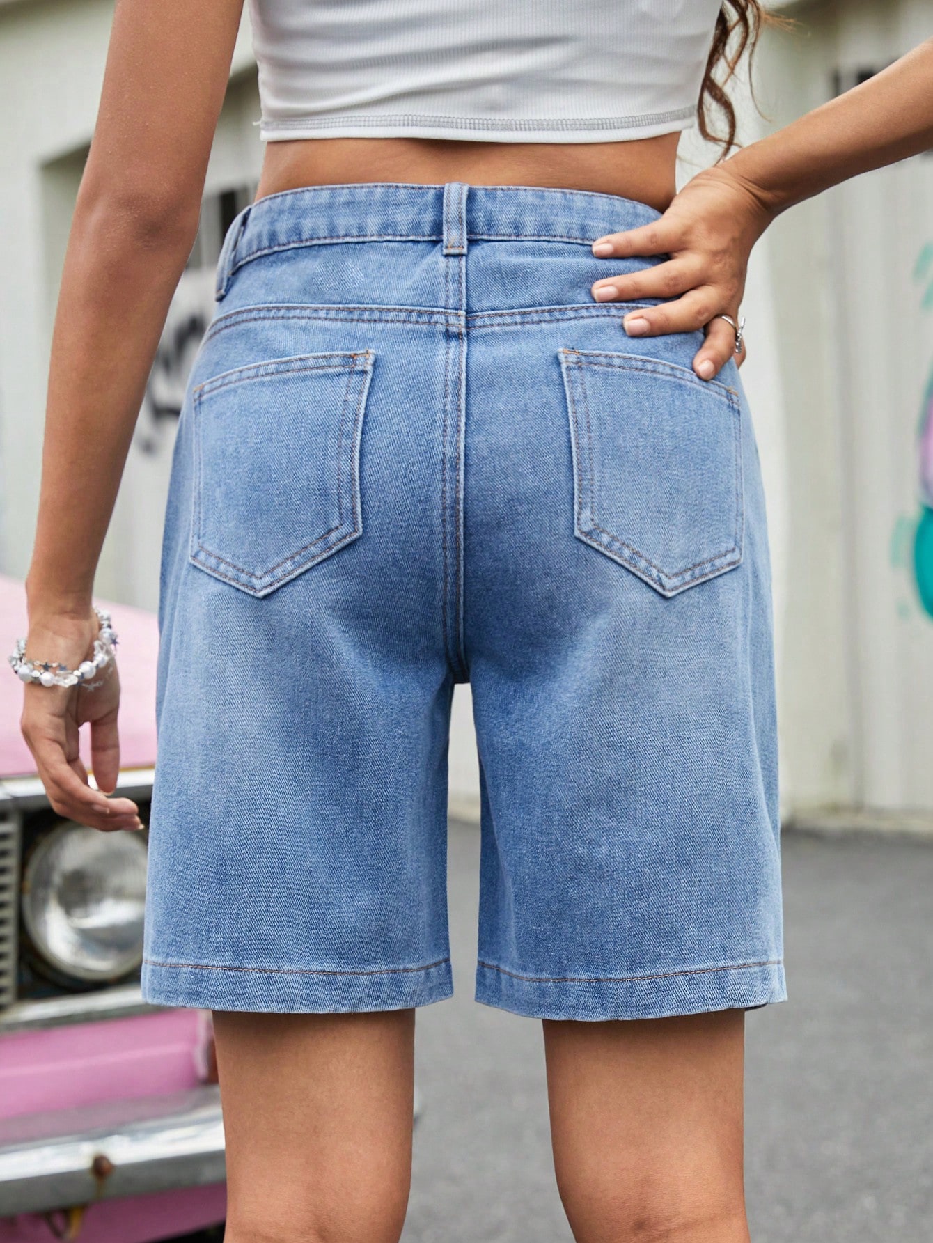 Teen Girls Denim Shorts