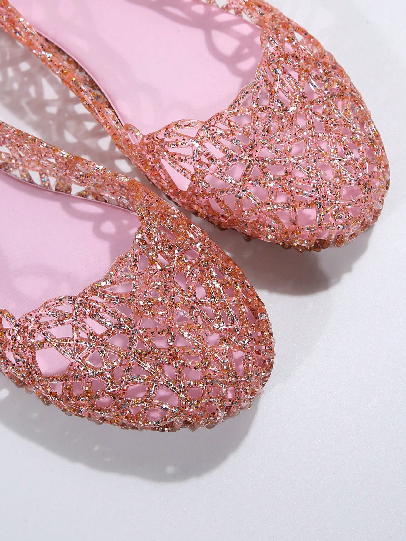 In Baby Pink Women Flat Sandals