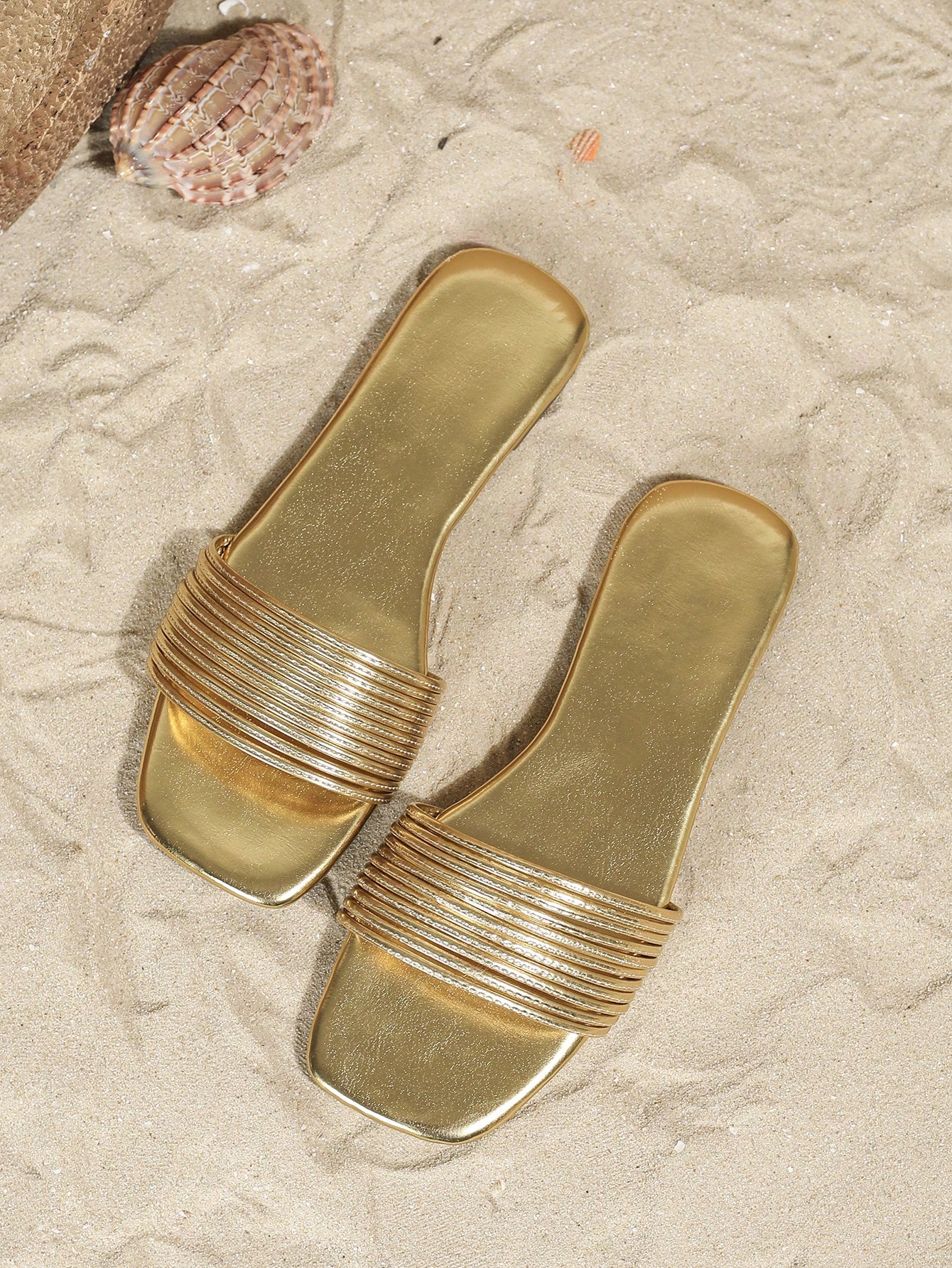 In Gold Women Shoes