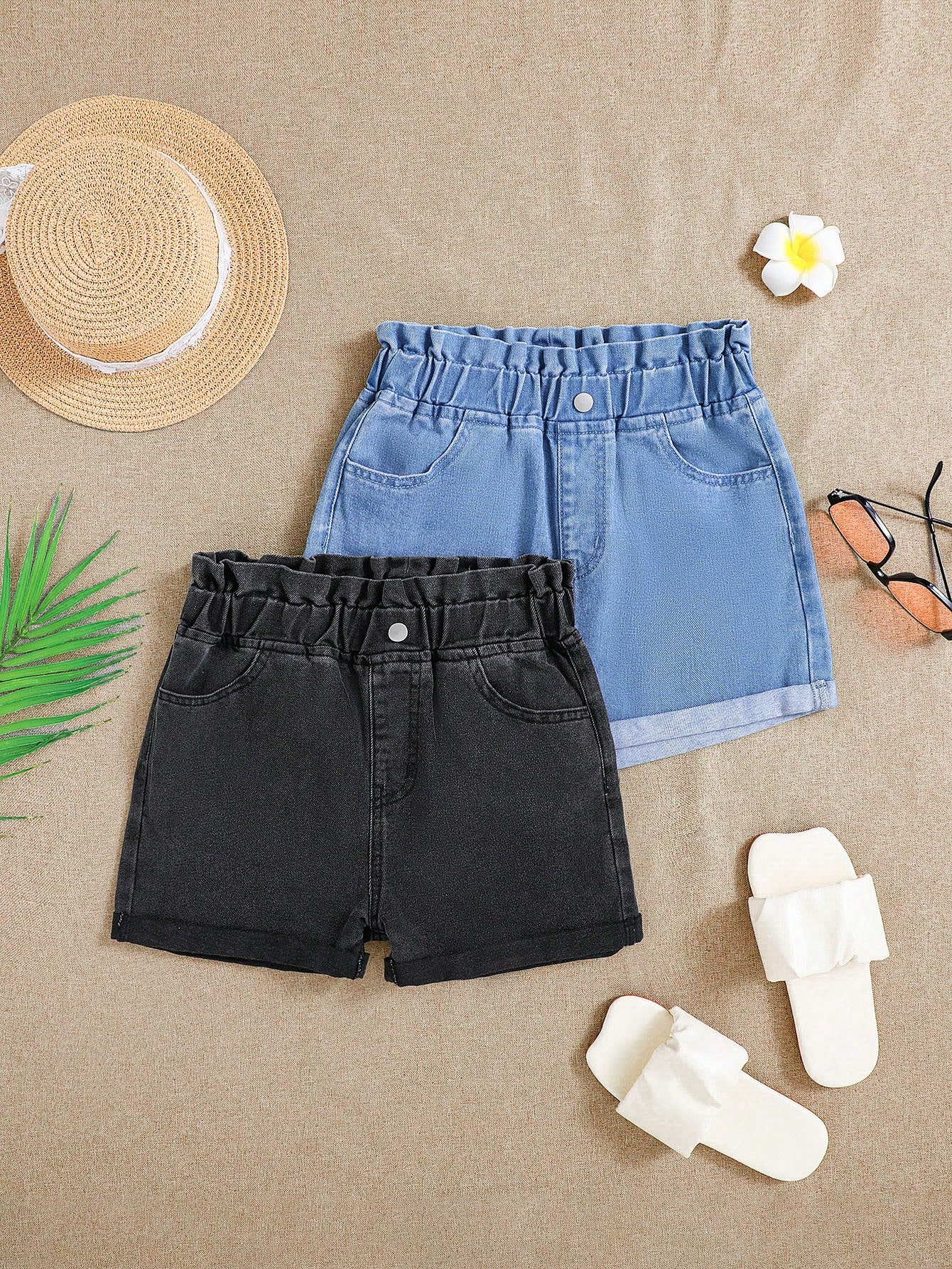 Tween Girls Denim Shorts