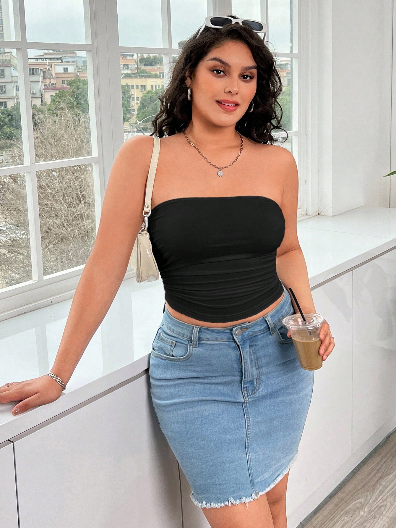 In Casual Plus Size Women Tops