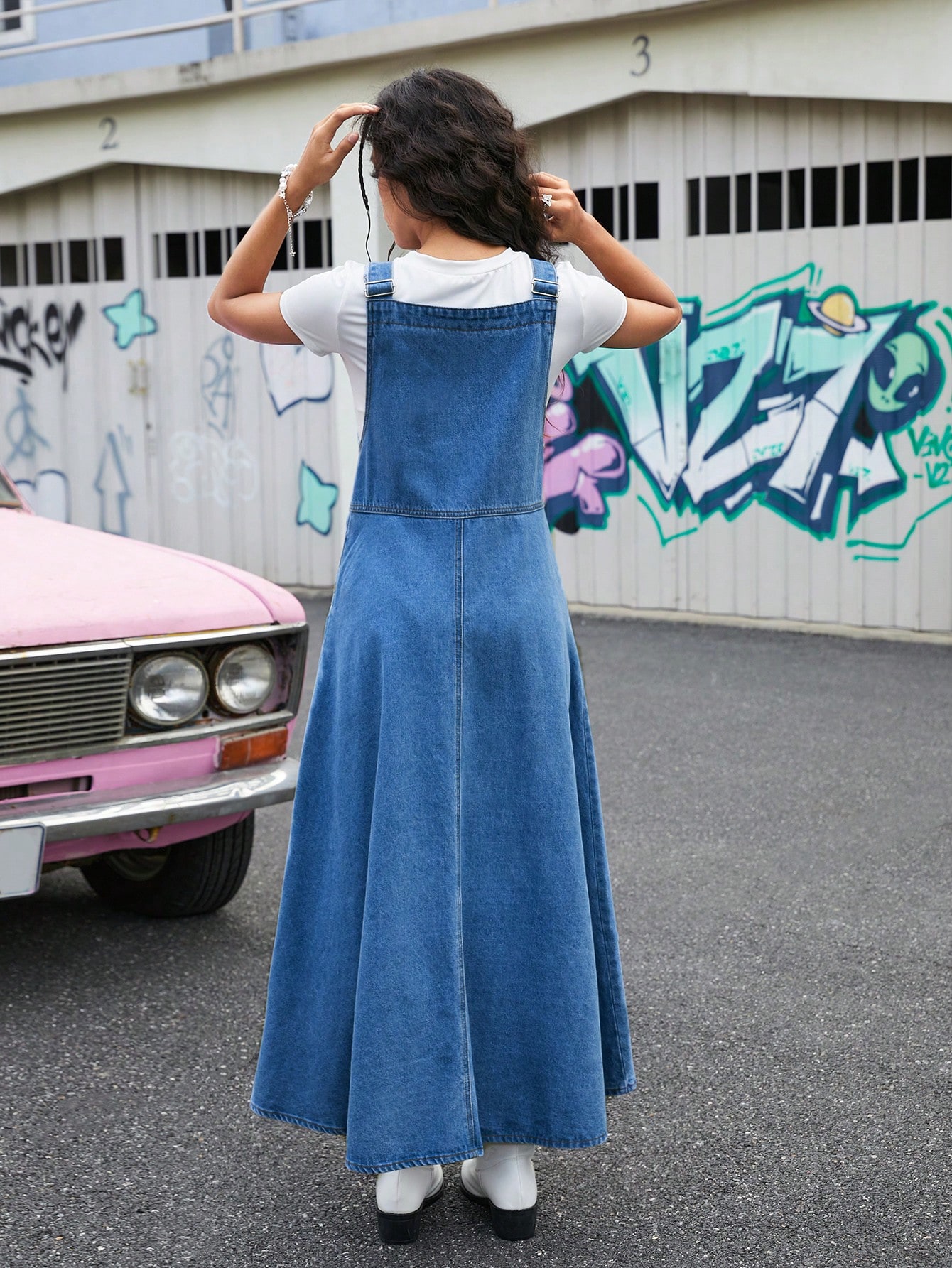 Teen Girls Denim Dresses