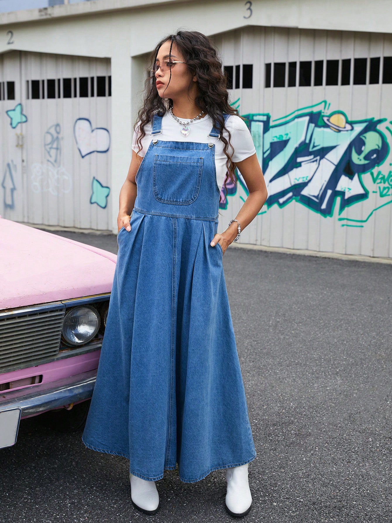 Teen Girls Denim Dresses