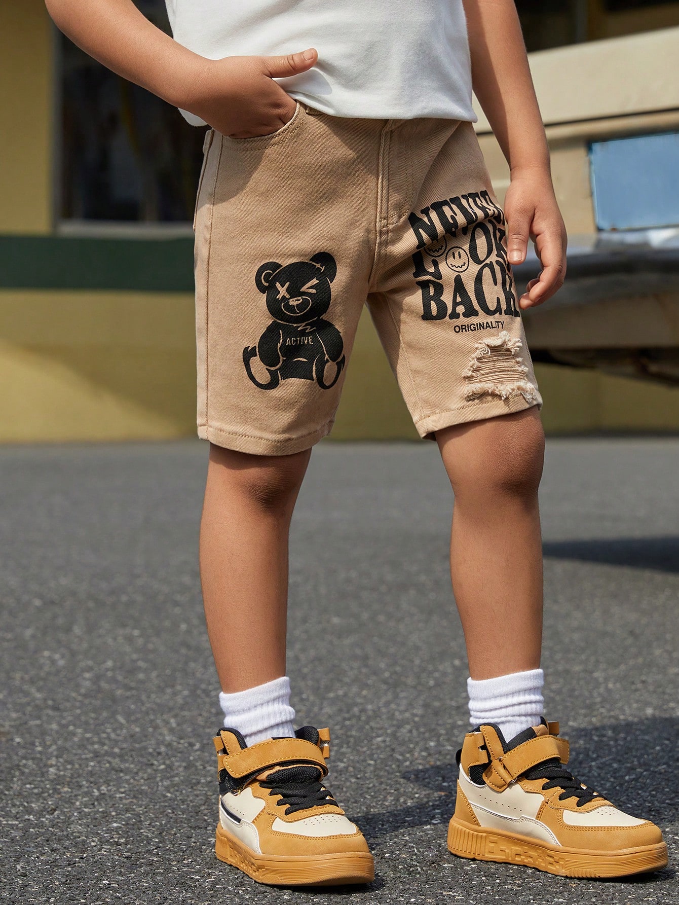 Young Boys Denim Shorts