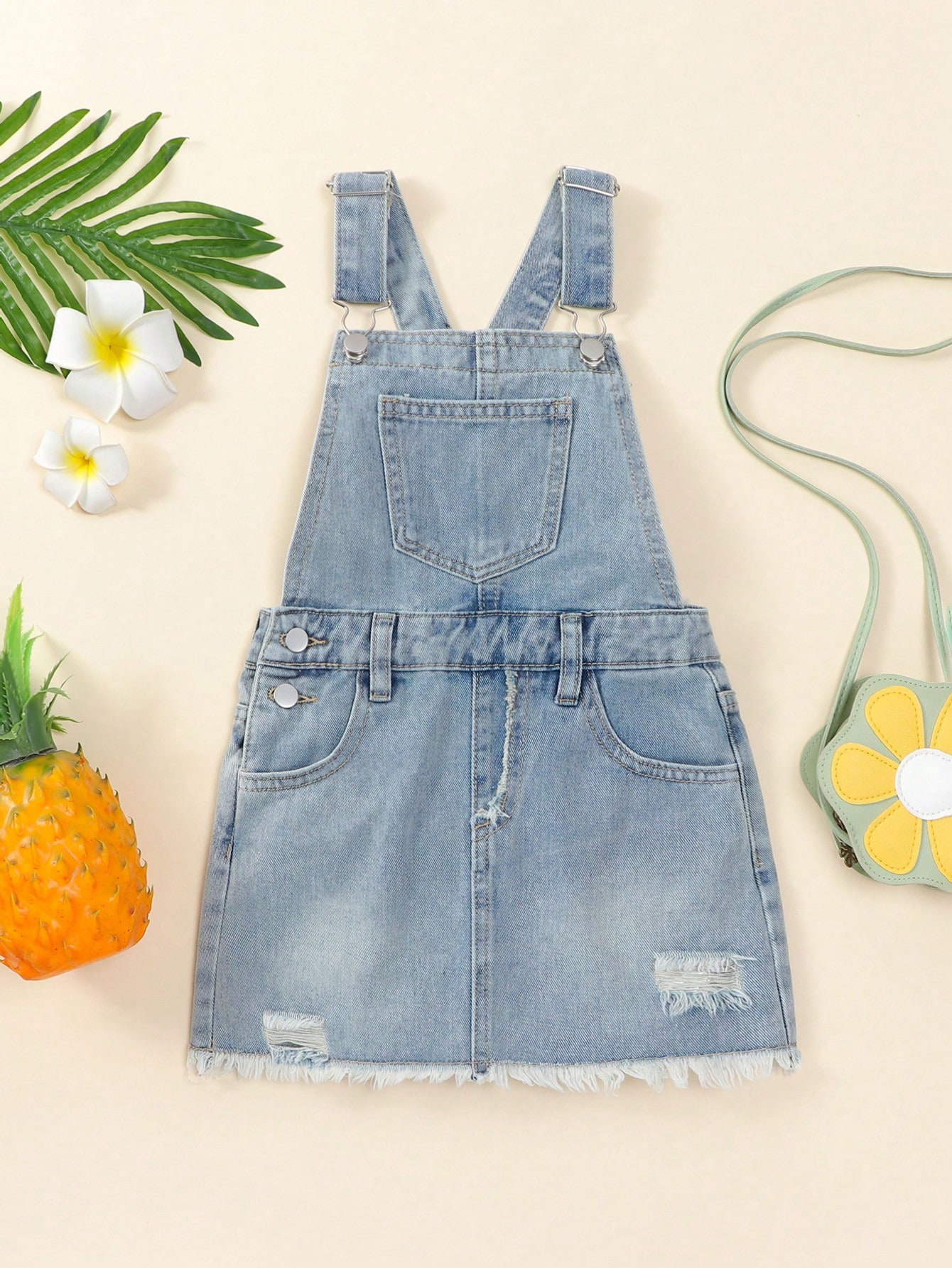 Young Girls Denim Dresses