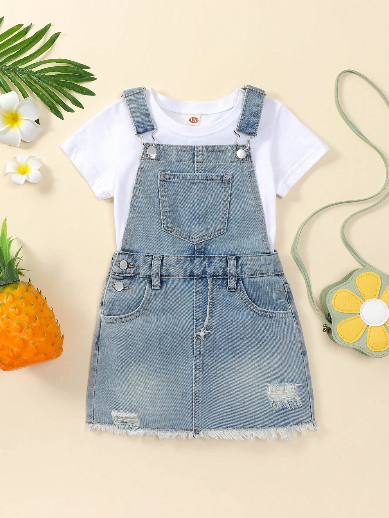 Young Girls Denim Dresses