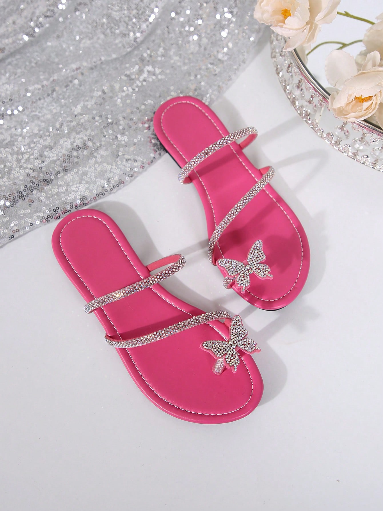 In Hot Pink Women Sandals