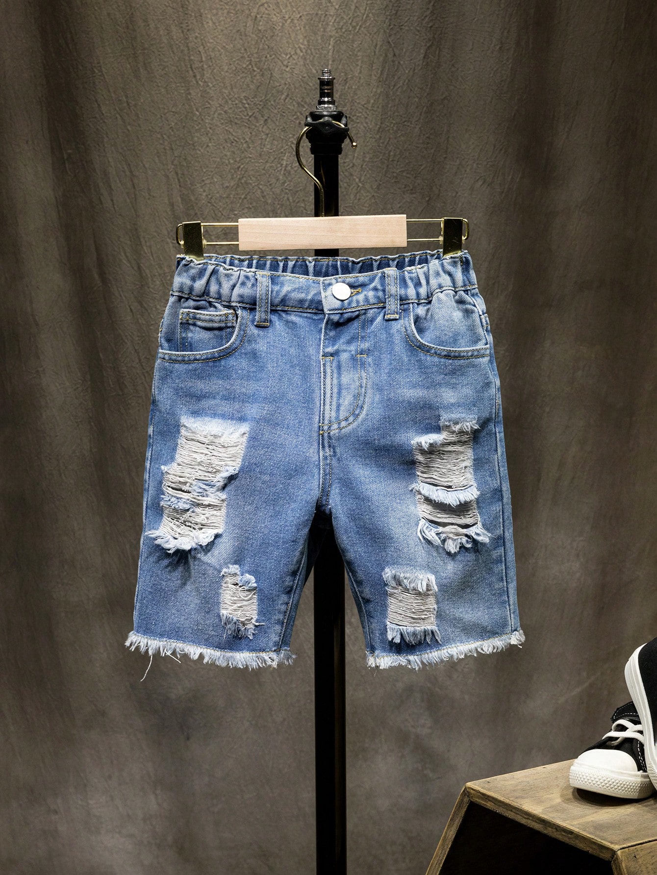 Young Boys Denim Shorts