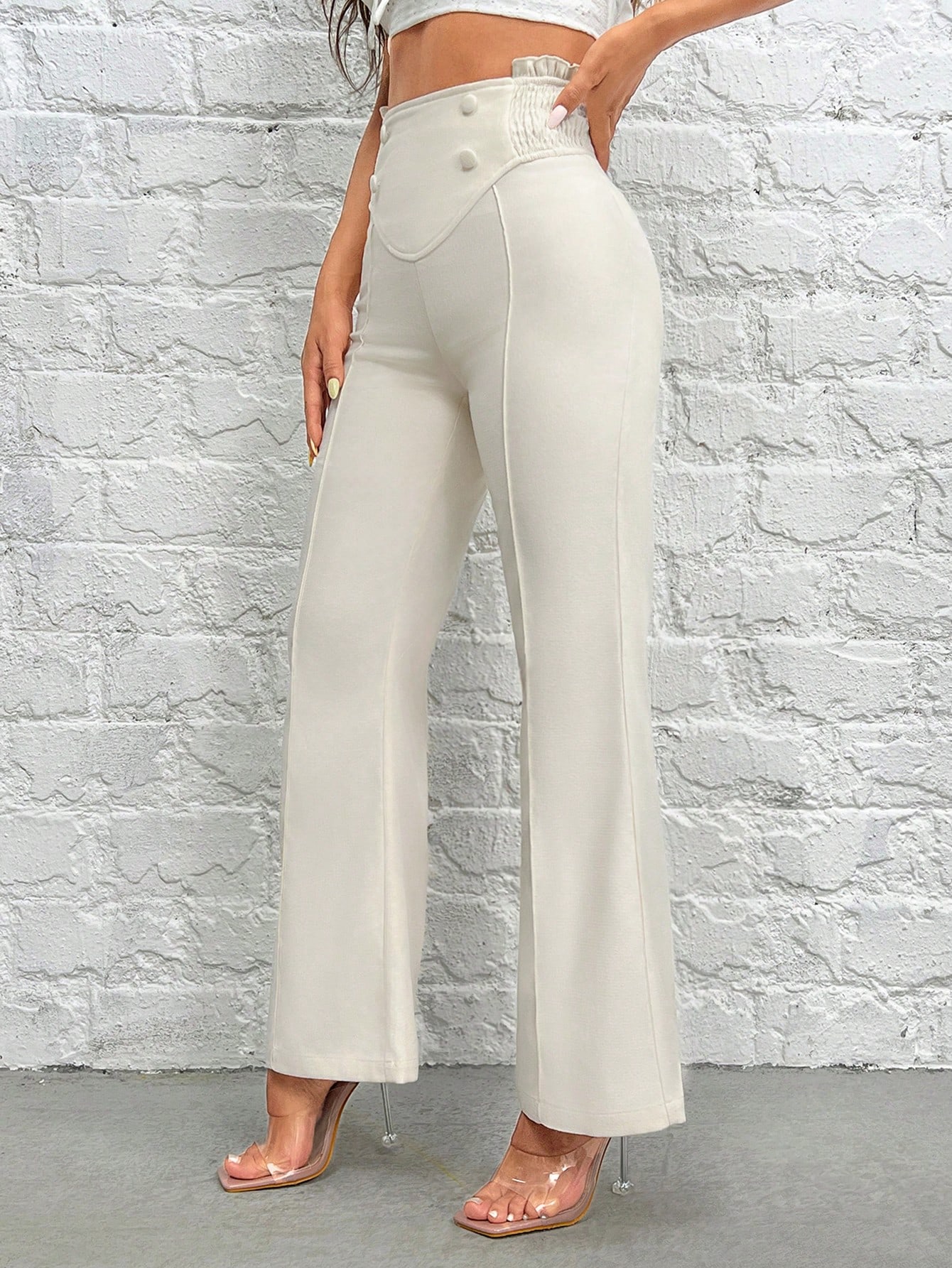 In Beige Women Pants