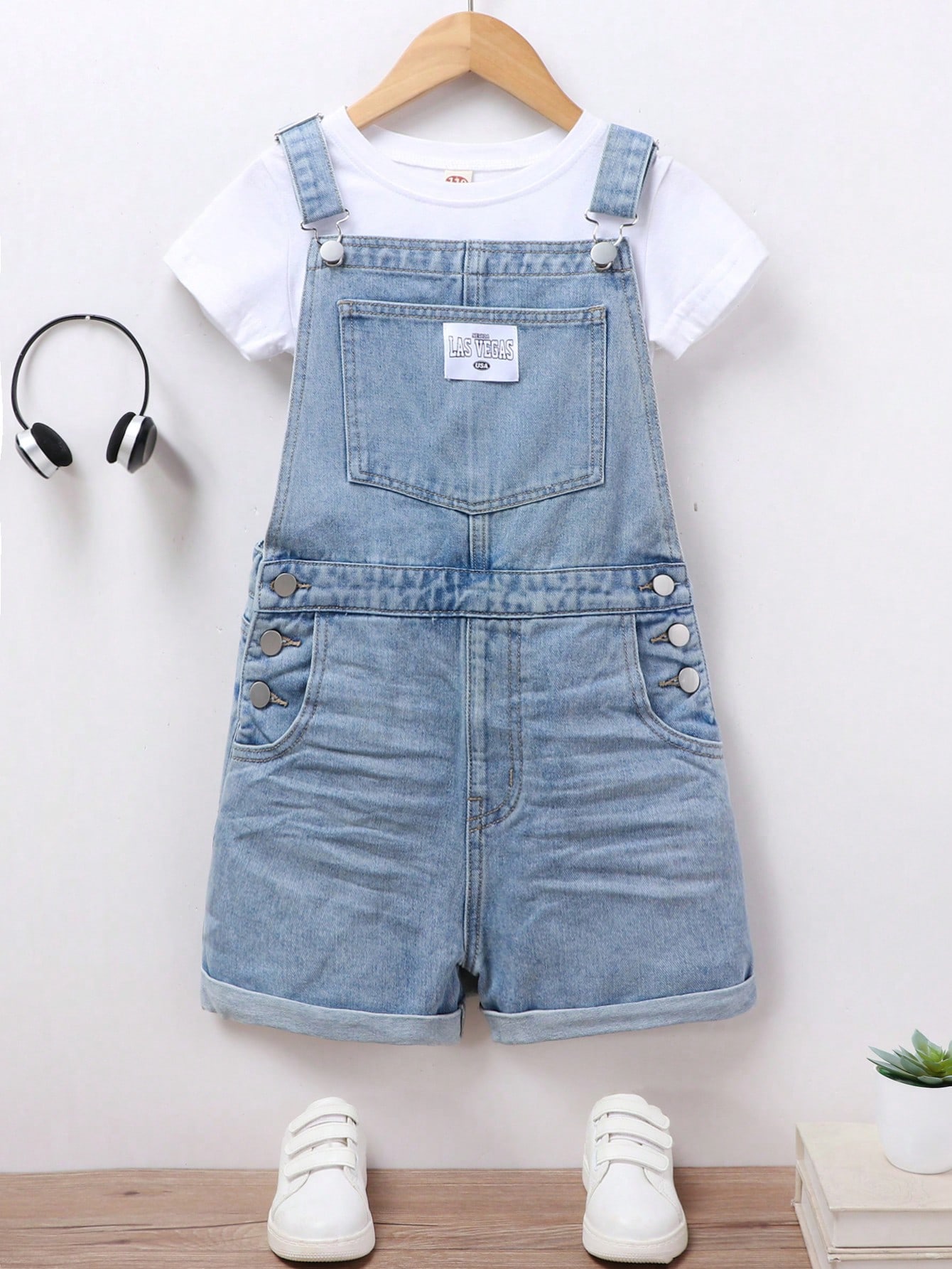 Tween Girls Denim Overalls & Jumpsuits