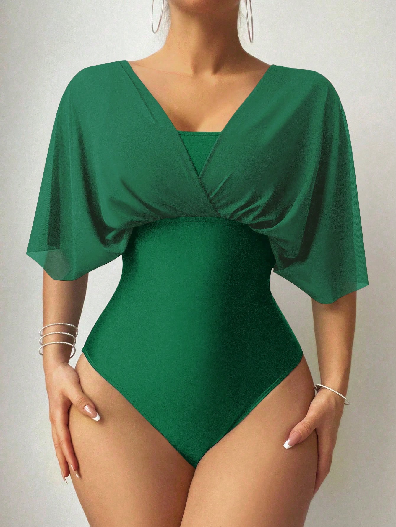 In Short Sleeve Women One-Pieces