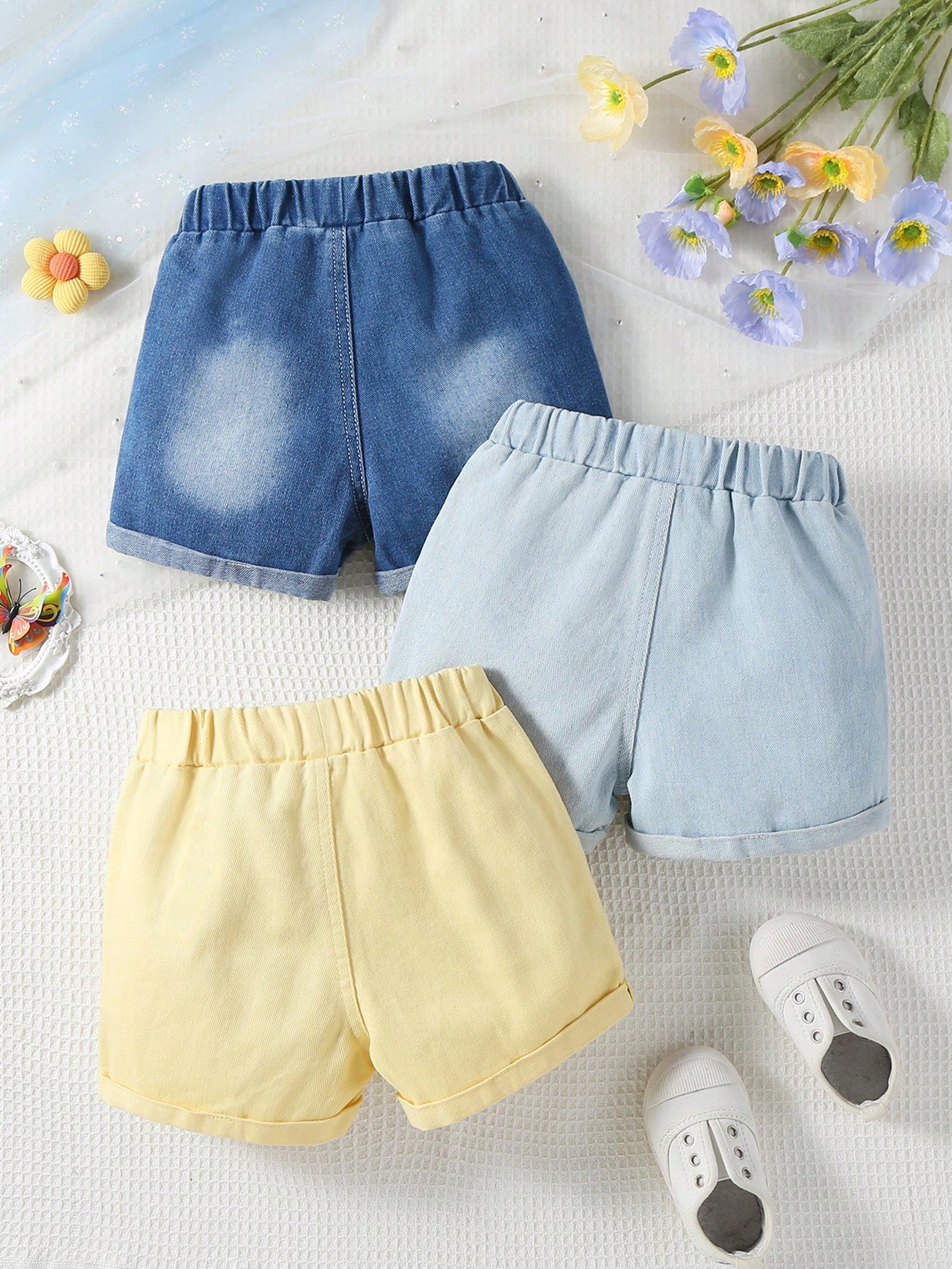 Young Girls Denim Shorts