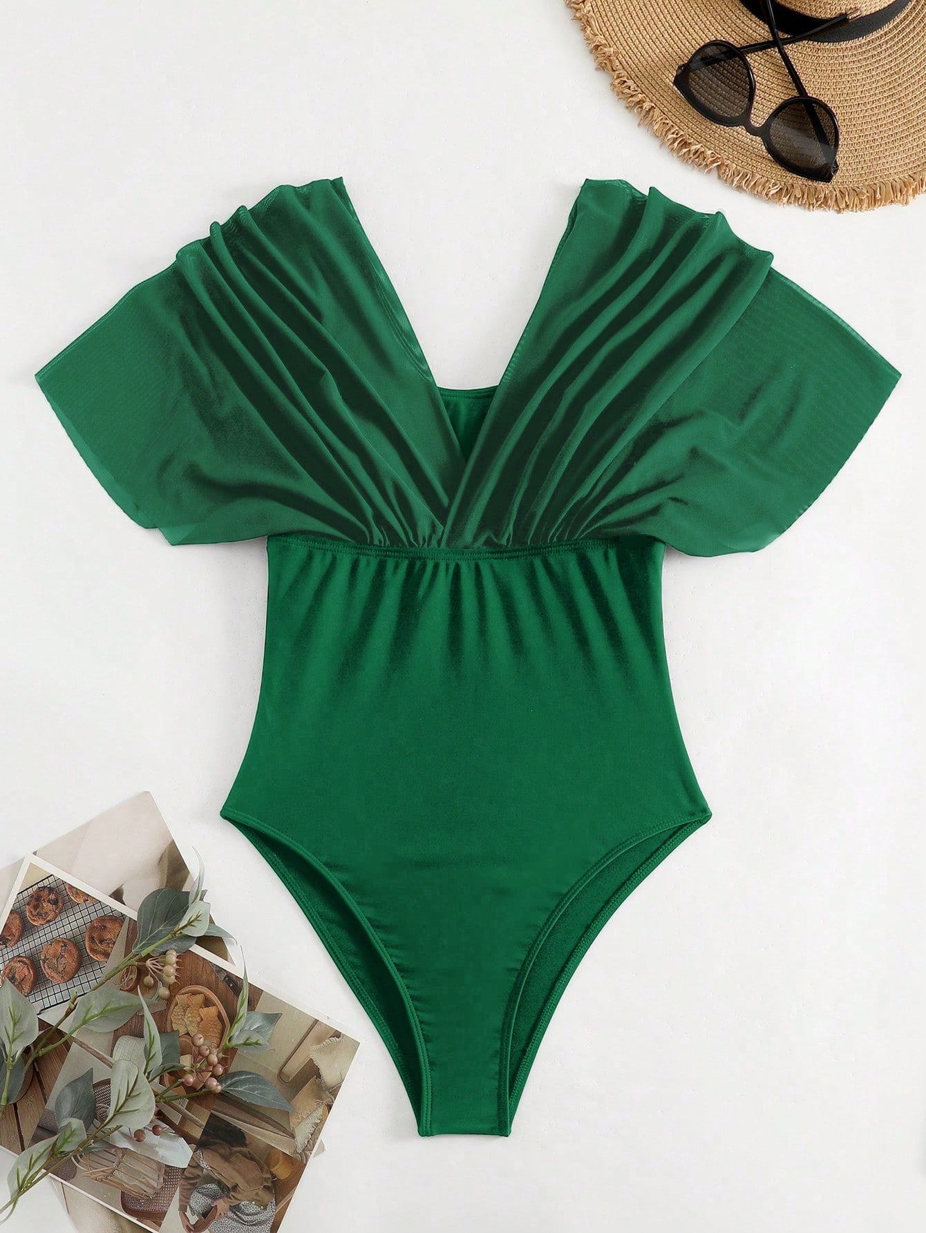 In Short Sleeve Women One-Pieces