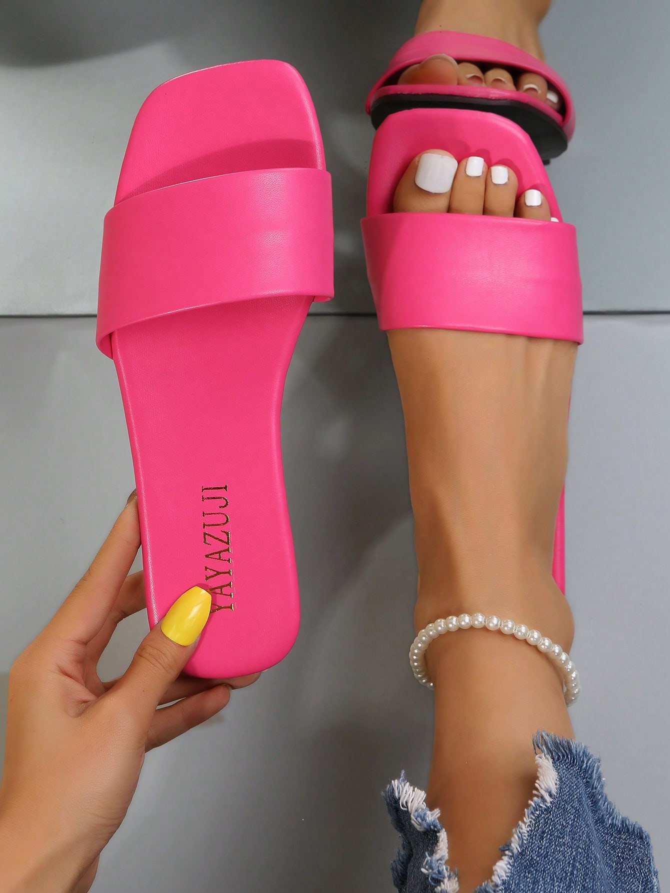 In Hot Pink Women Sandals