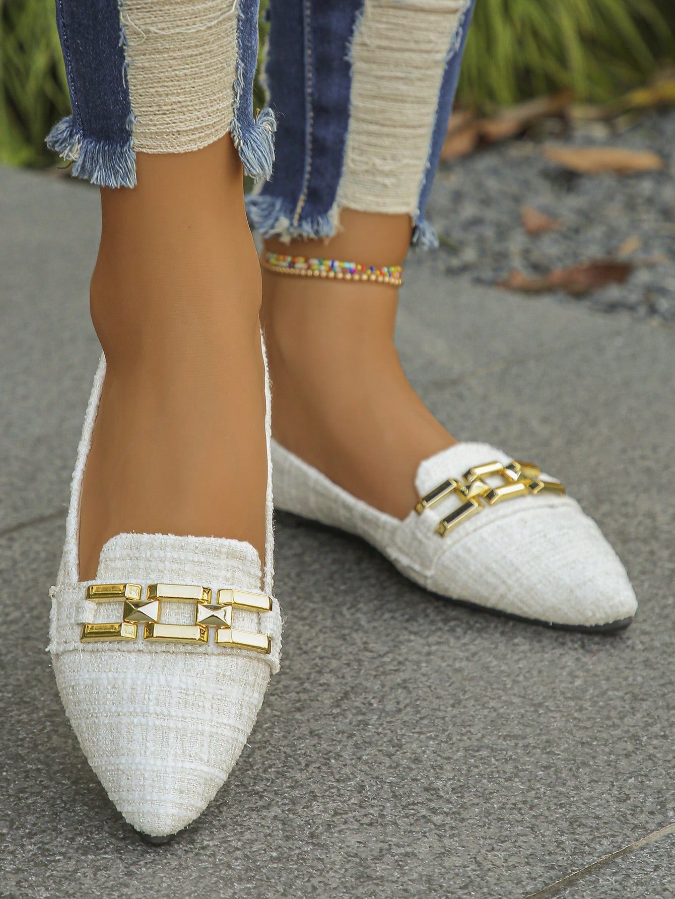 In White Women Flats