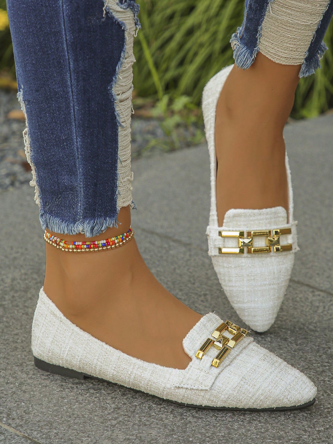 In White Women Flats