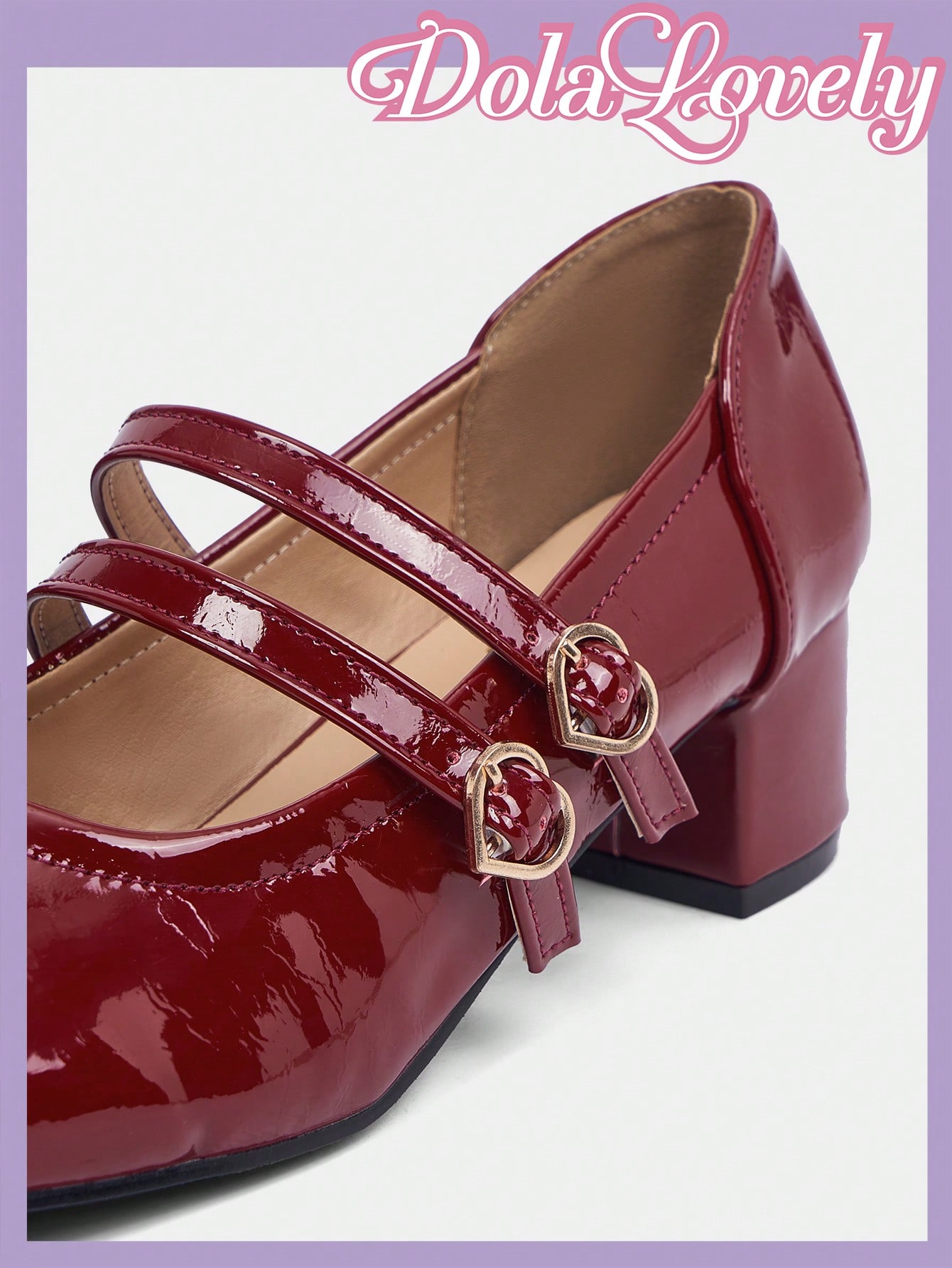 In Burgundy Women Pumps