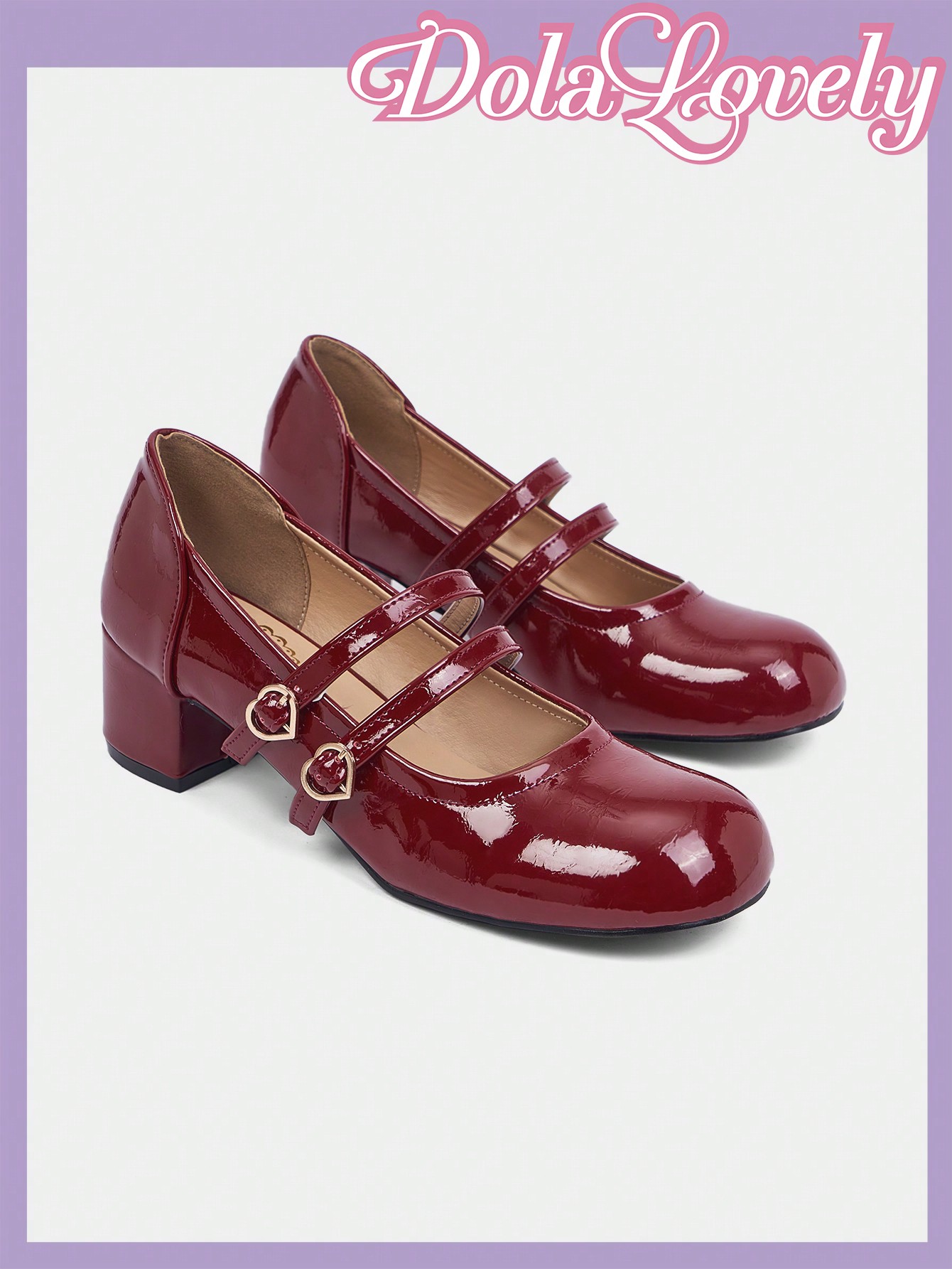 In Burgundy Women Pumps