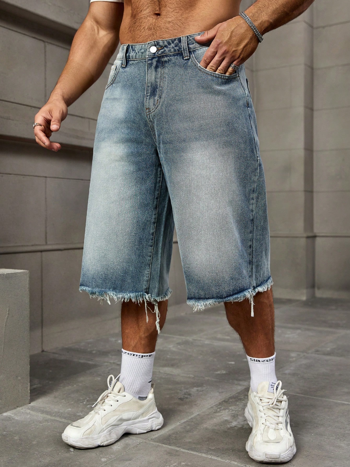 Men Denim Shorts