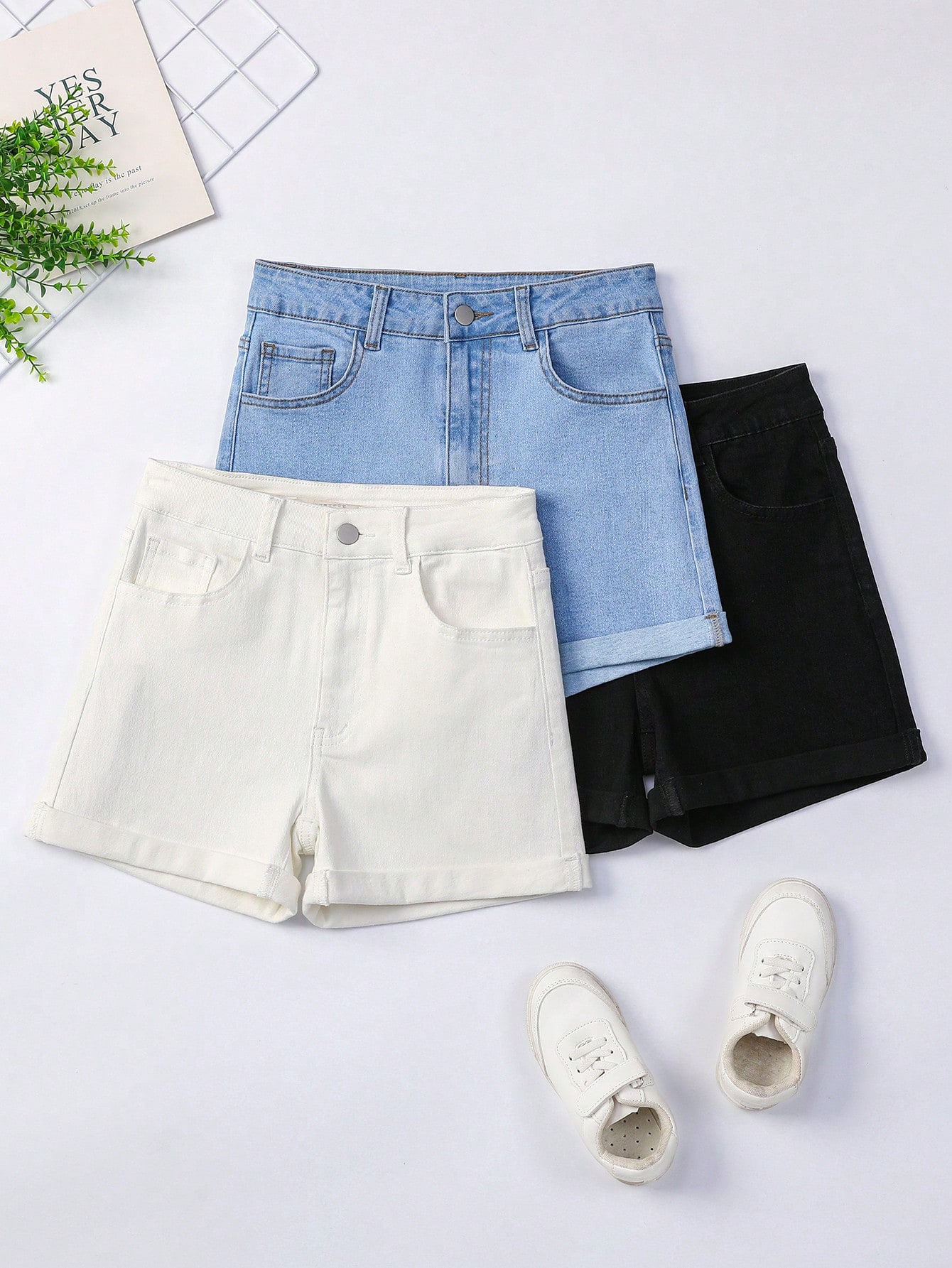 Teen Girls Denim Shorts