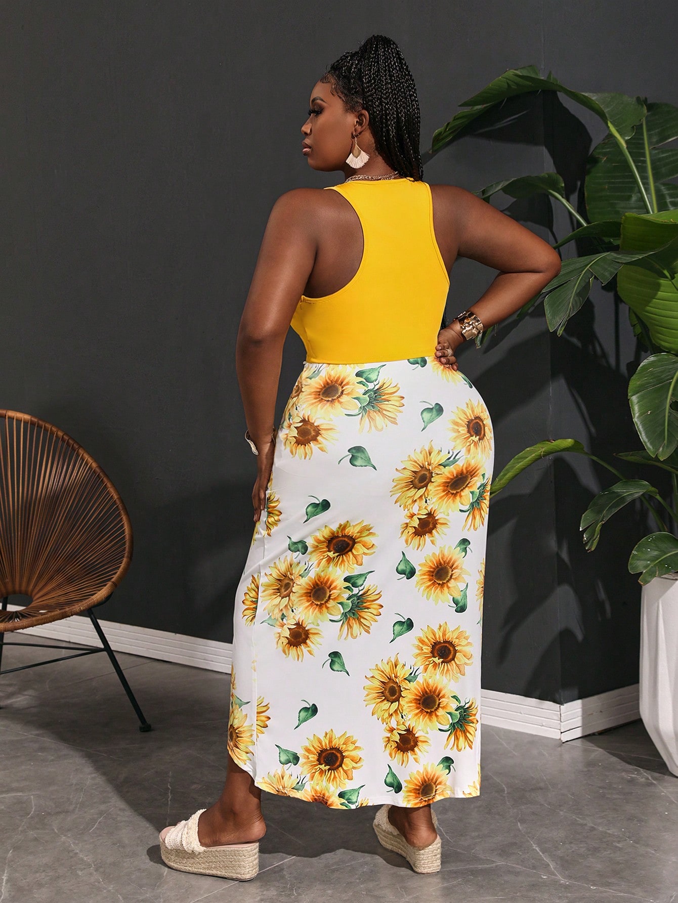 Plus Size Two piece set