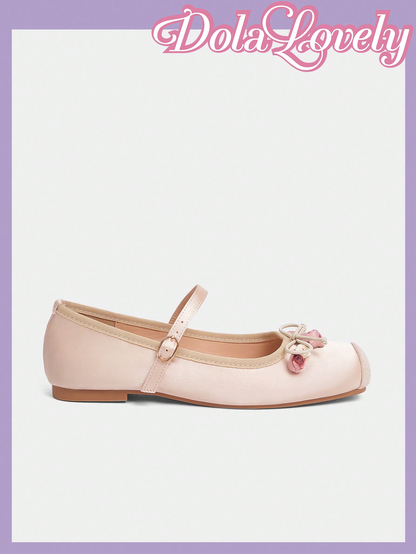 In Apricot Women Flats