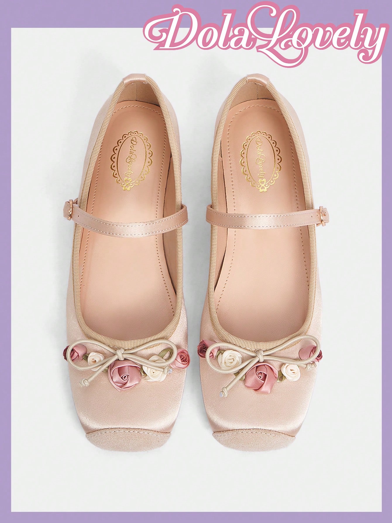 In Apricot Women Flats