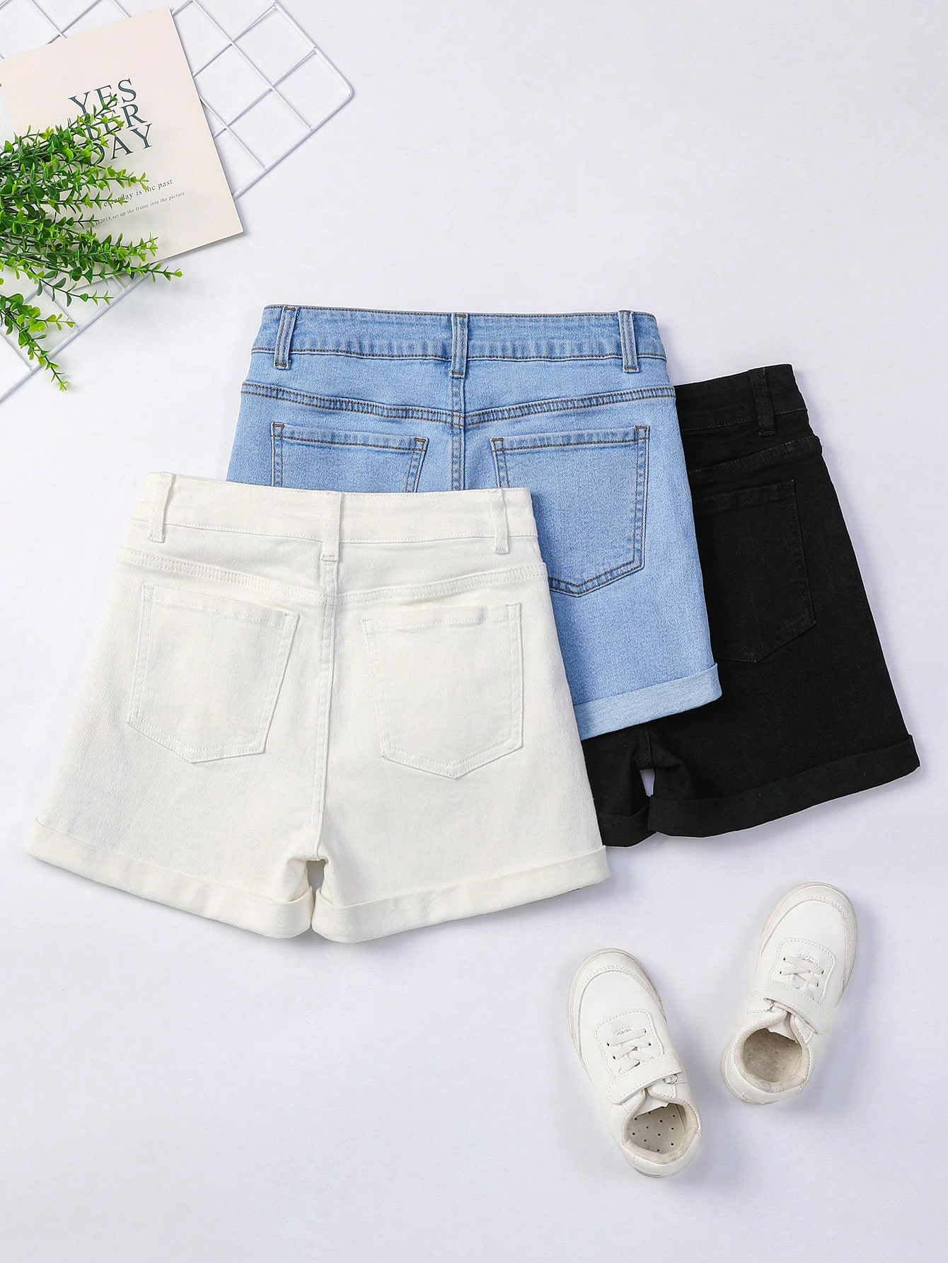 Teen Girls Denim Shorts